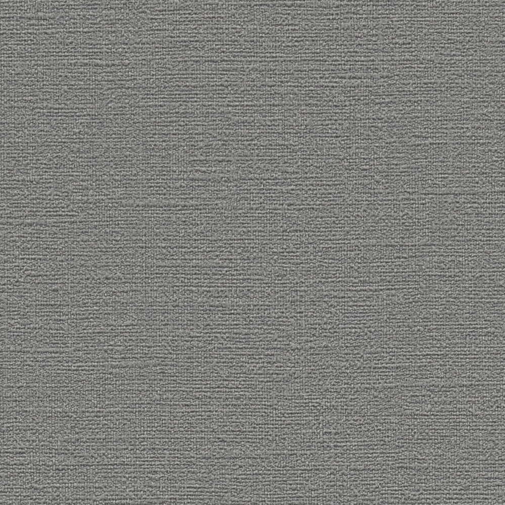             wallpaper plain textured pattern PVC-free non-woven - anthracite
        