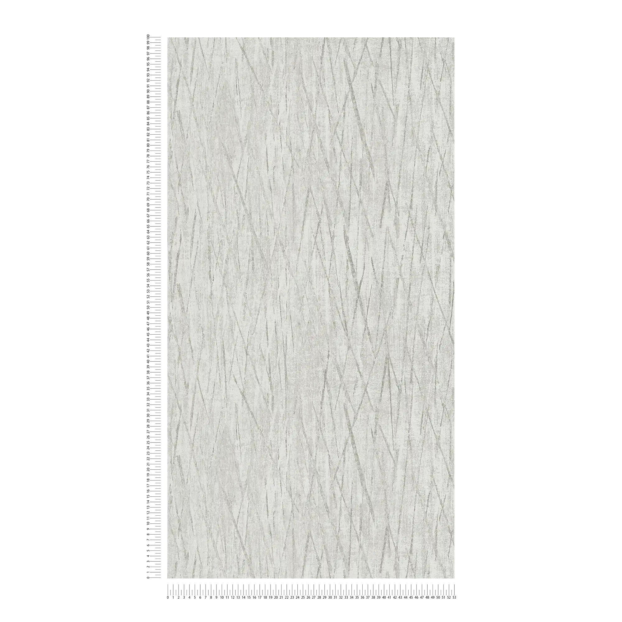             Carta da parati testurizzata con colori metallizzati - grigio, metallizzato
        