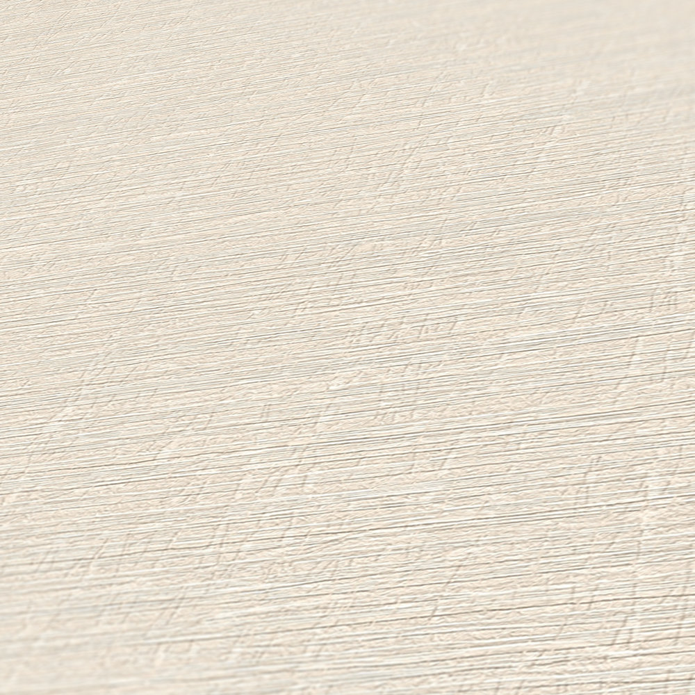             papier peint en papier uni légèrement structuré aspect textile - beige, crème
        