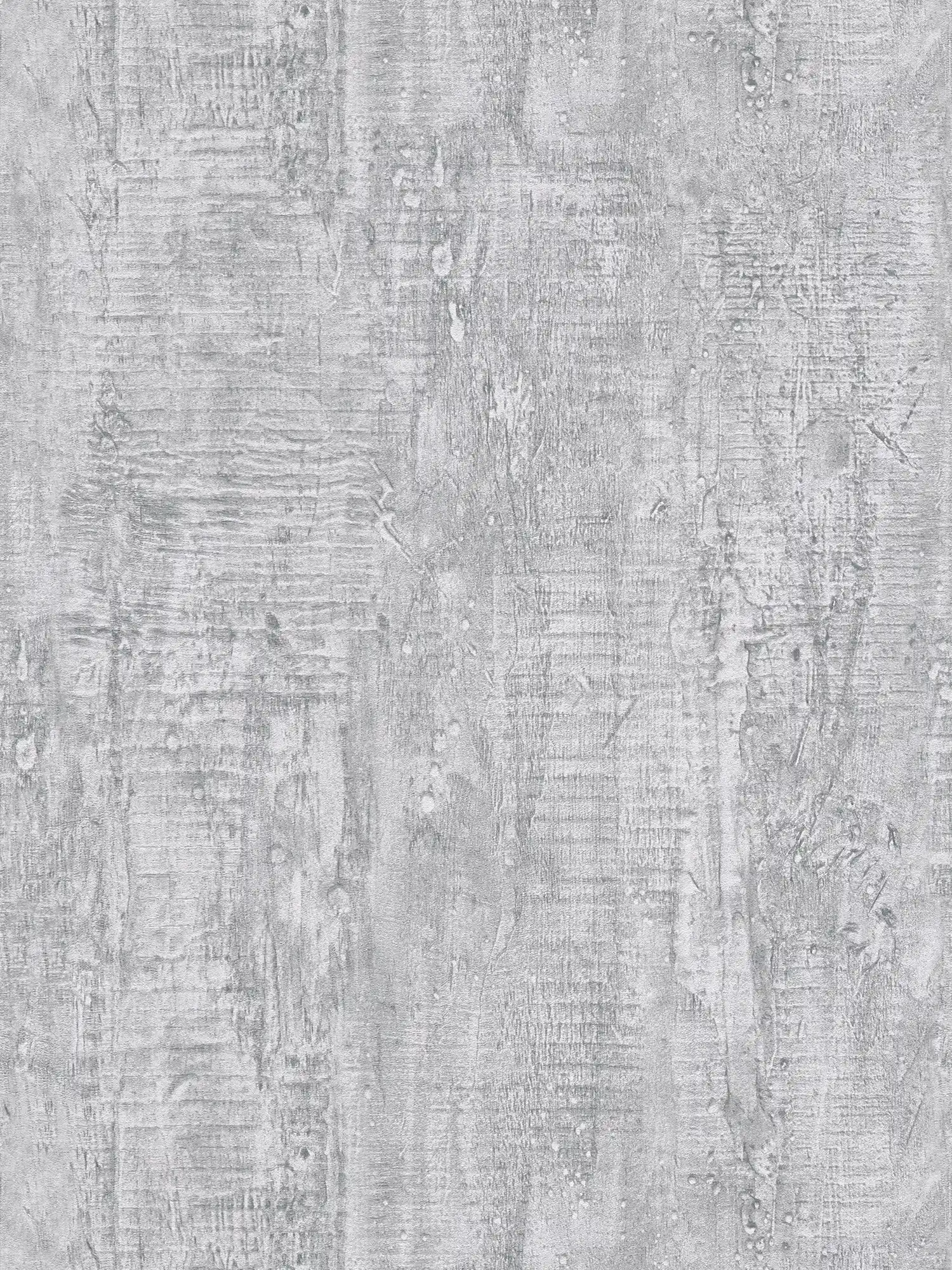 Rustic concrete look wallpaper for industrial design - grey
