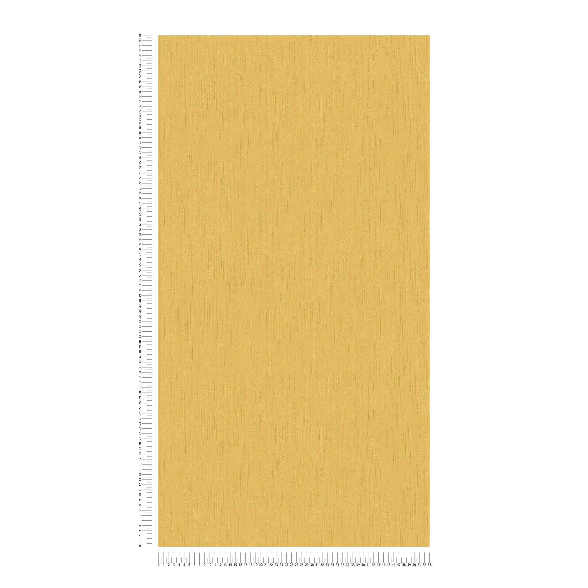             Mosterdgeel vliesbehang met gevlekt patroon - geel
        