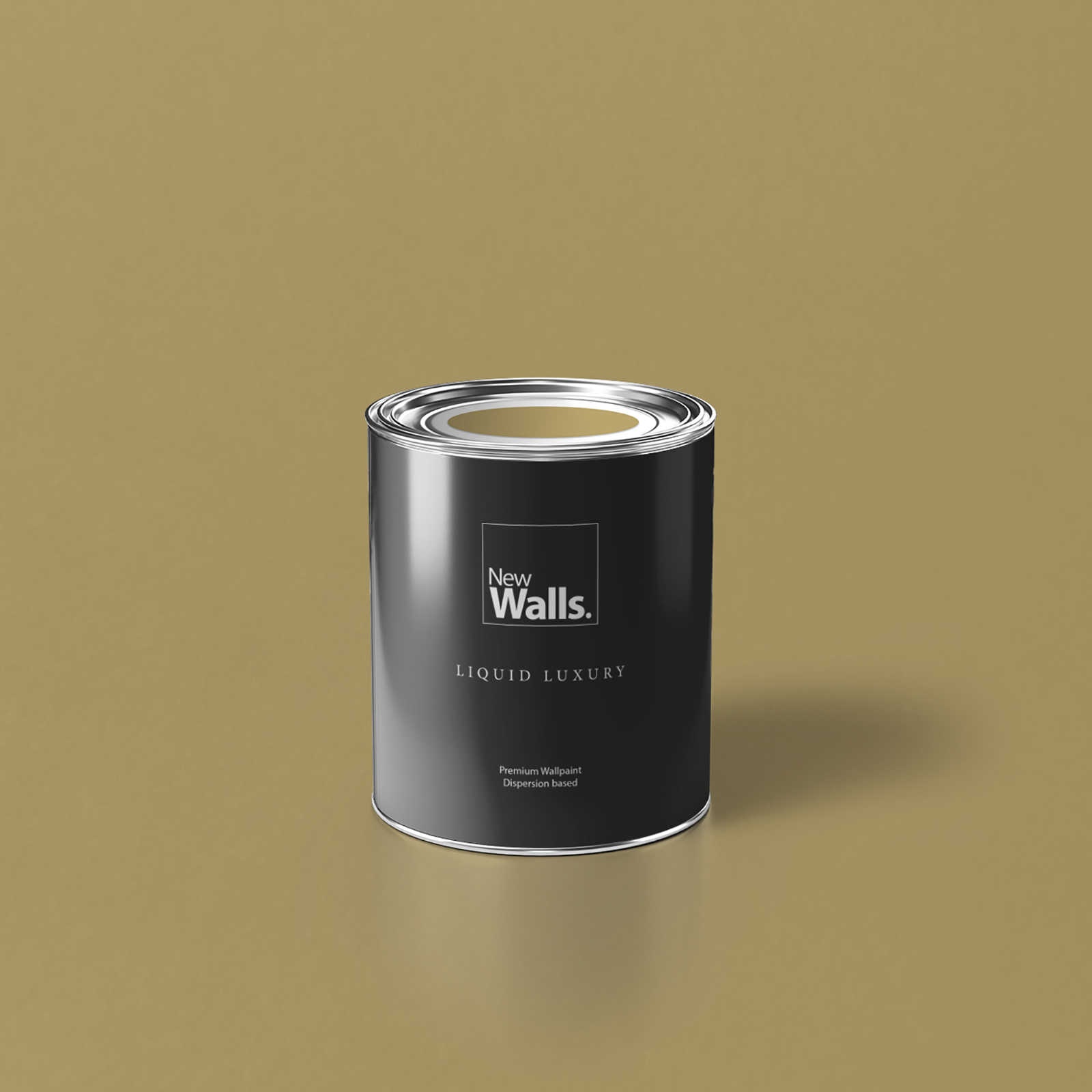Premium Wall Paint Warm Khaki »Lucky Lime« NW605 – 1 litre
