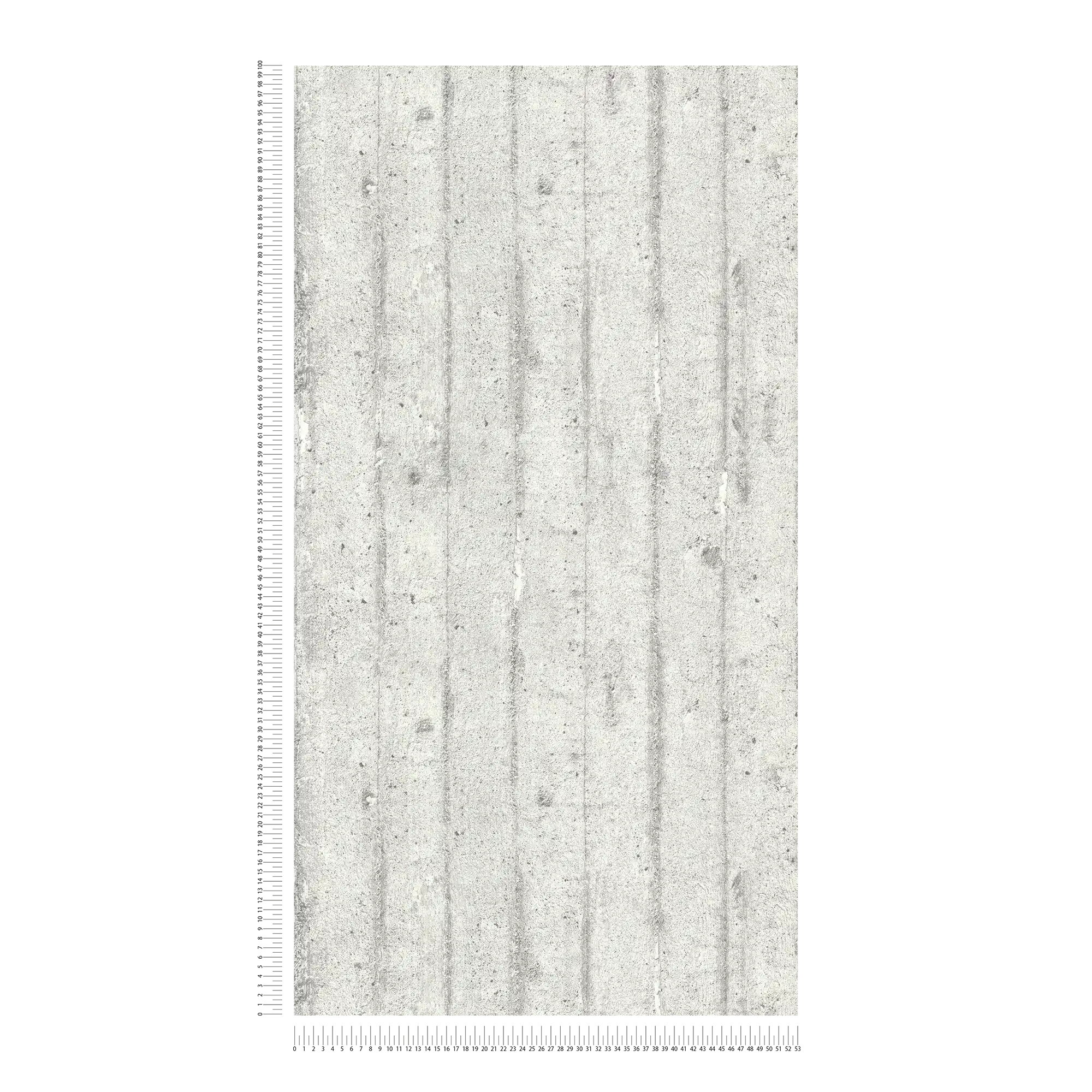             Carta da parati effetto cemento, cemento grezzo per casseforme - grigio
        