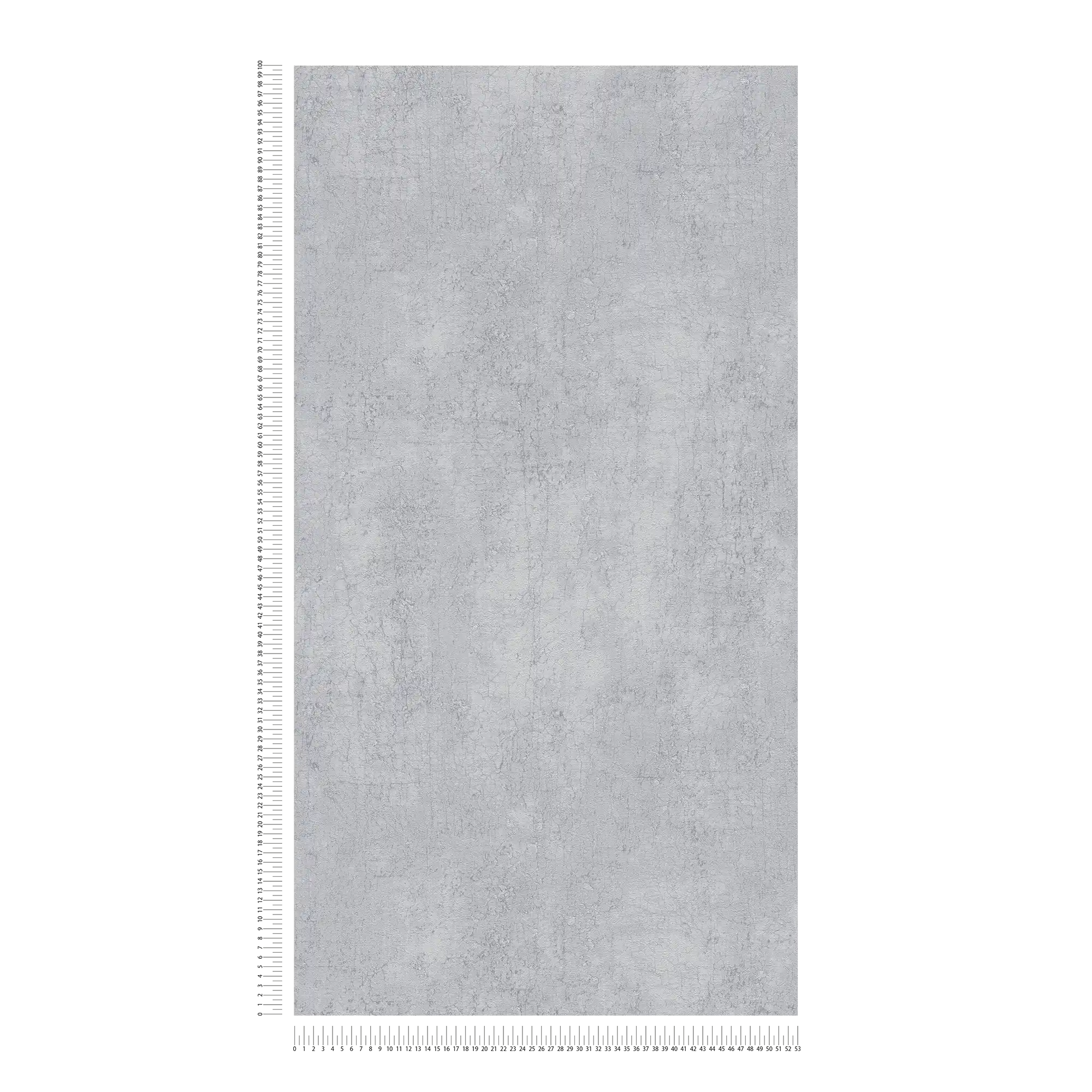            Plaster optics wallpaper stone grey with silver accents - grey, metallic
        