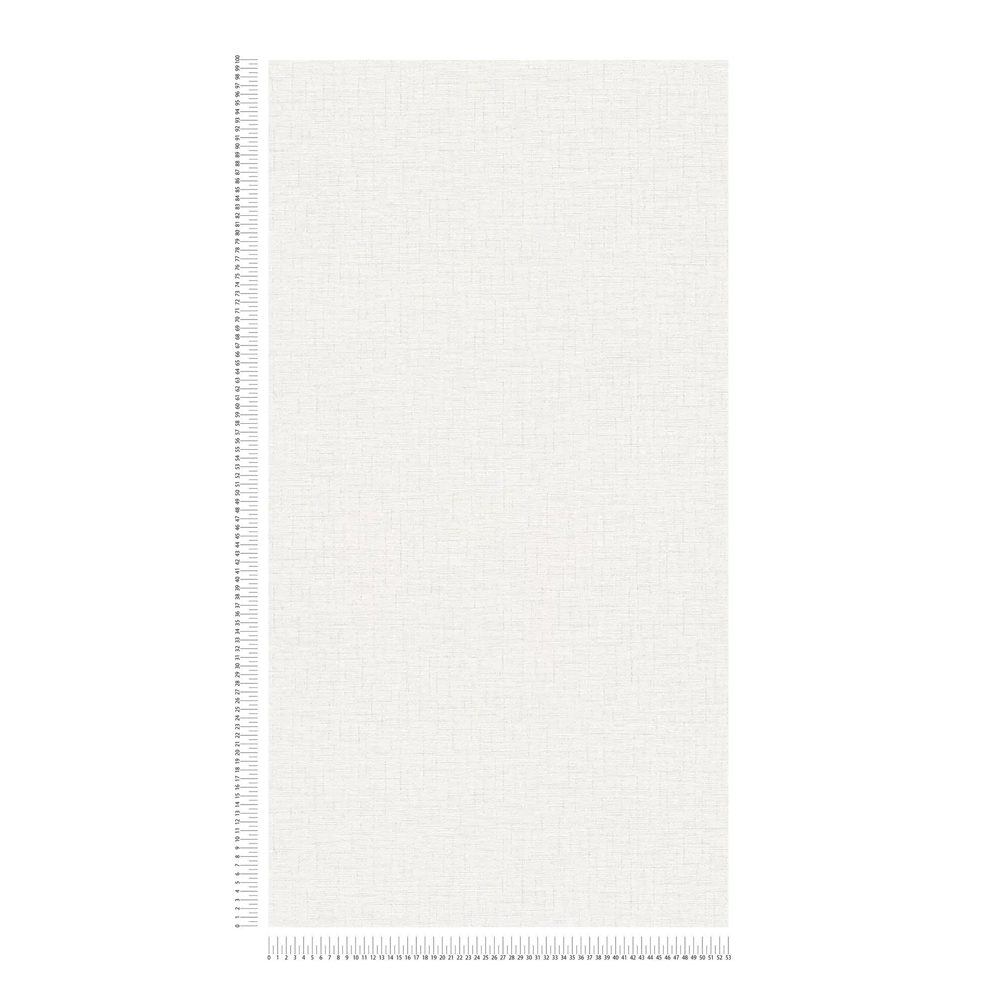             Papier peint uni neutre aspect lin - gris, blanc
        