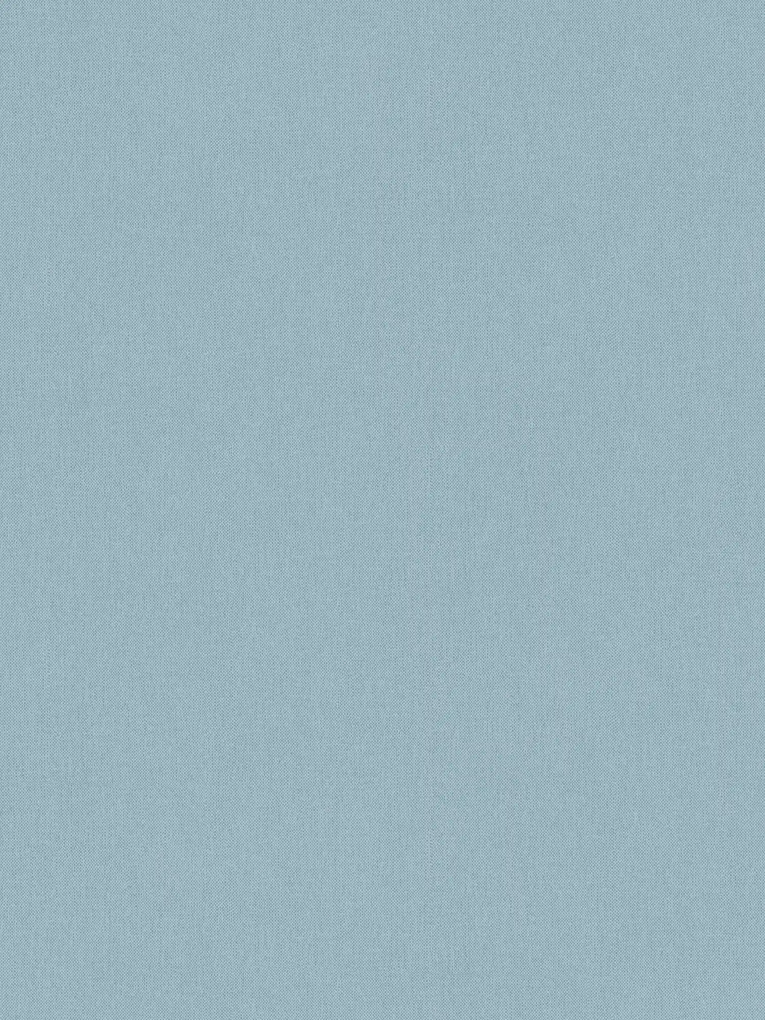 Wallpaper blue grey with fabric texture & matte colour - blue
