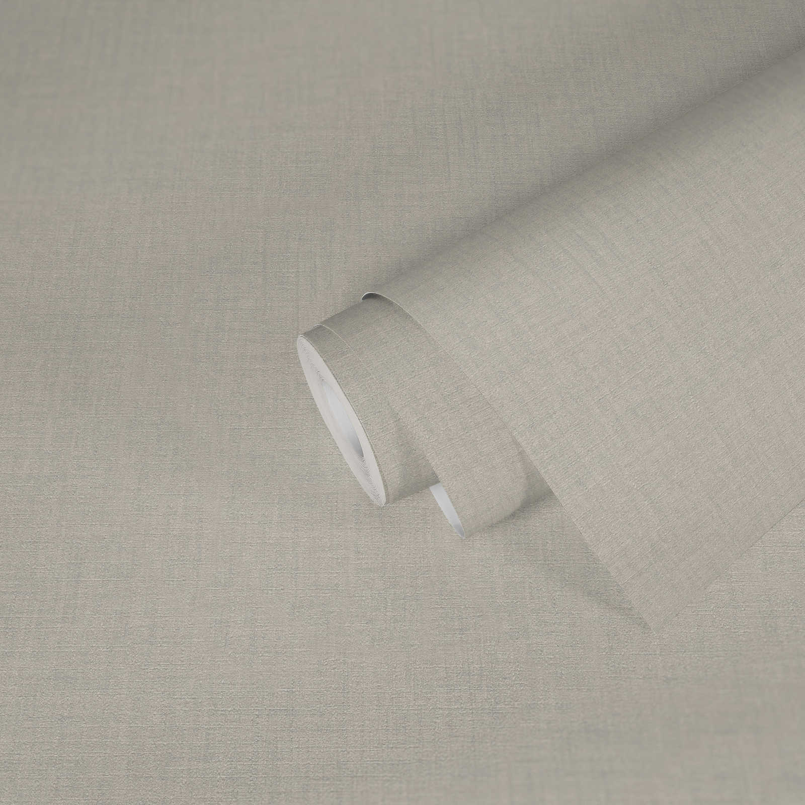             VERSACE Papier peint uni - Blanc chiné - Crème, blanc, gris
        