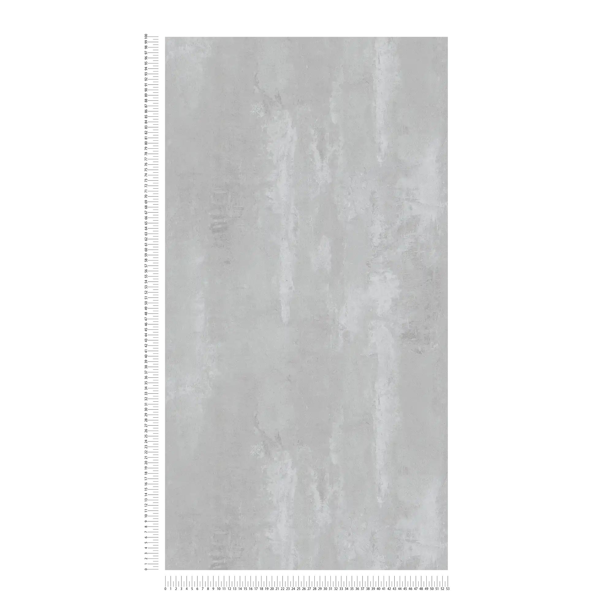             Carta da parati in cemento con motivo wipe-clean in stile industriale - grigio
        