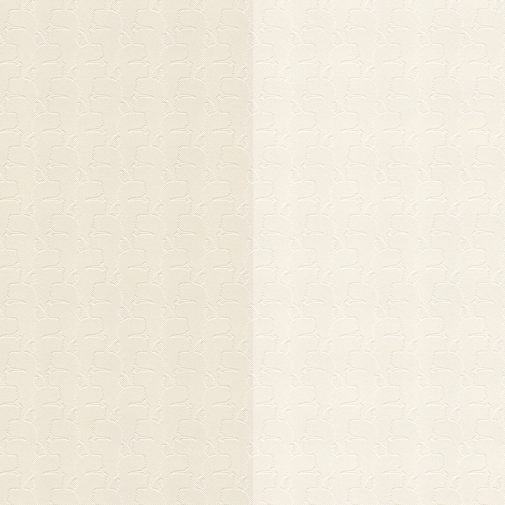             Papier peint Karl LAGERFELD rayures profil motif - crème
        