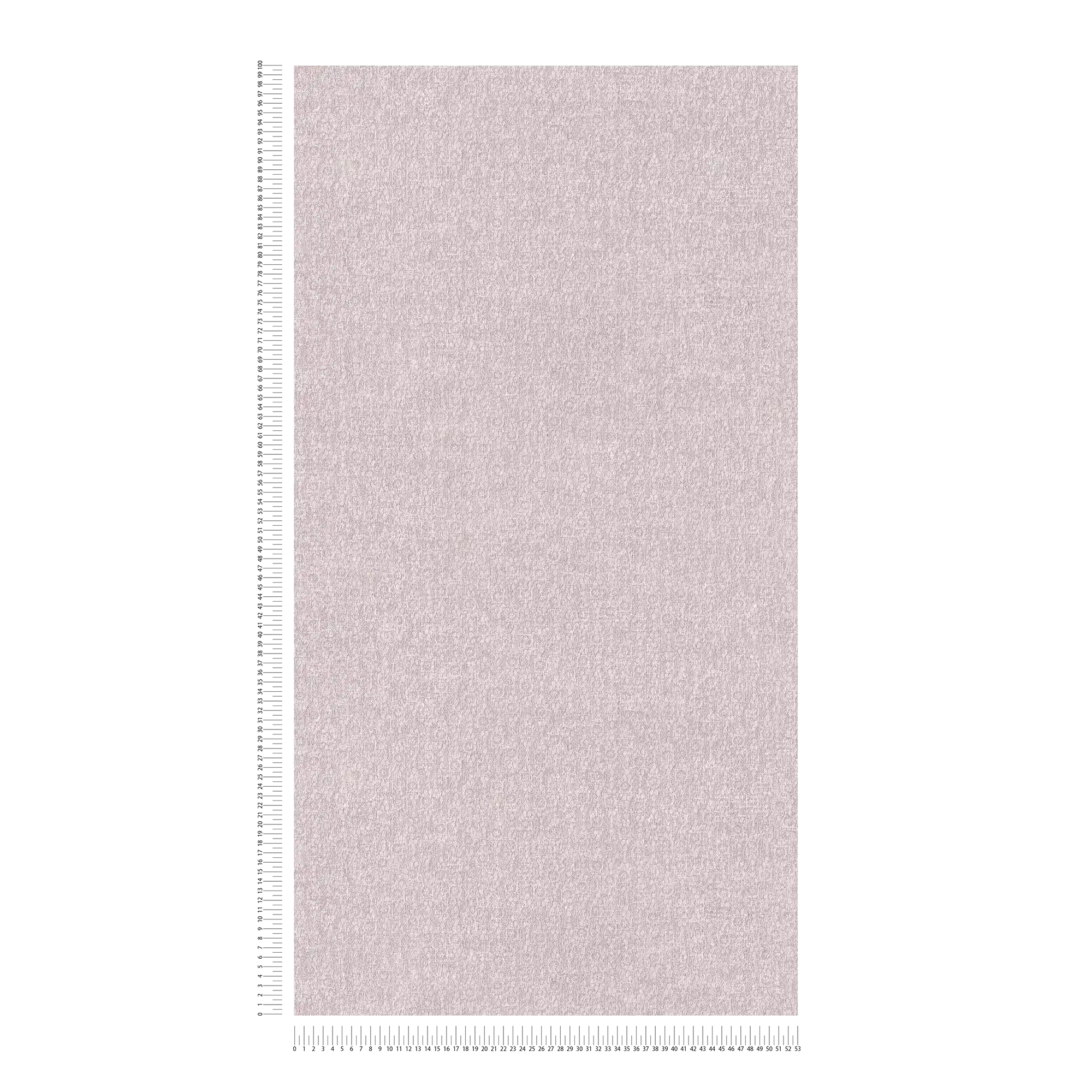             Carta da parati in tessuto non tessuto rosa con effetto texture e opacità tessile
        