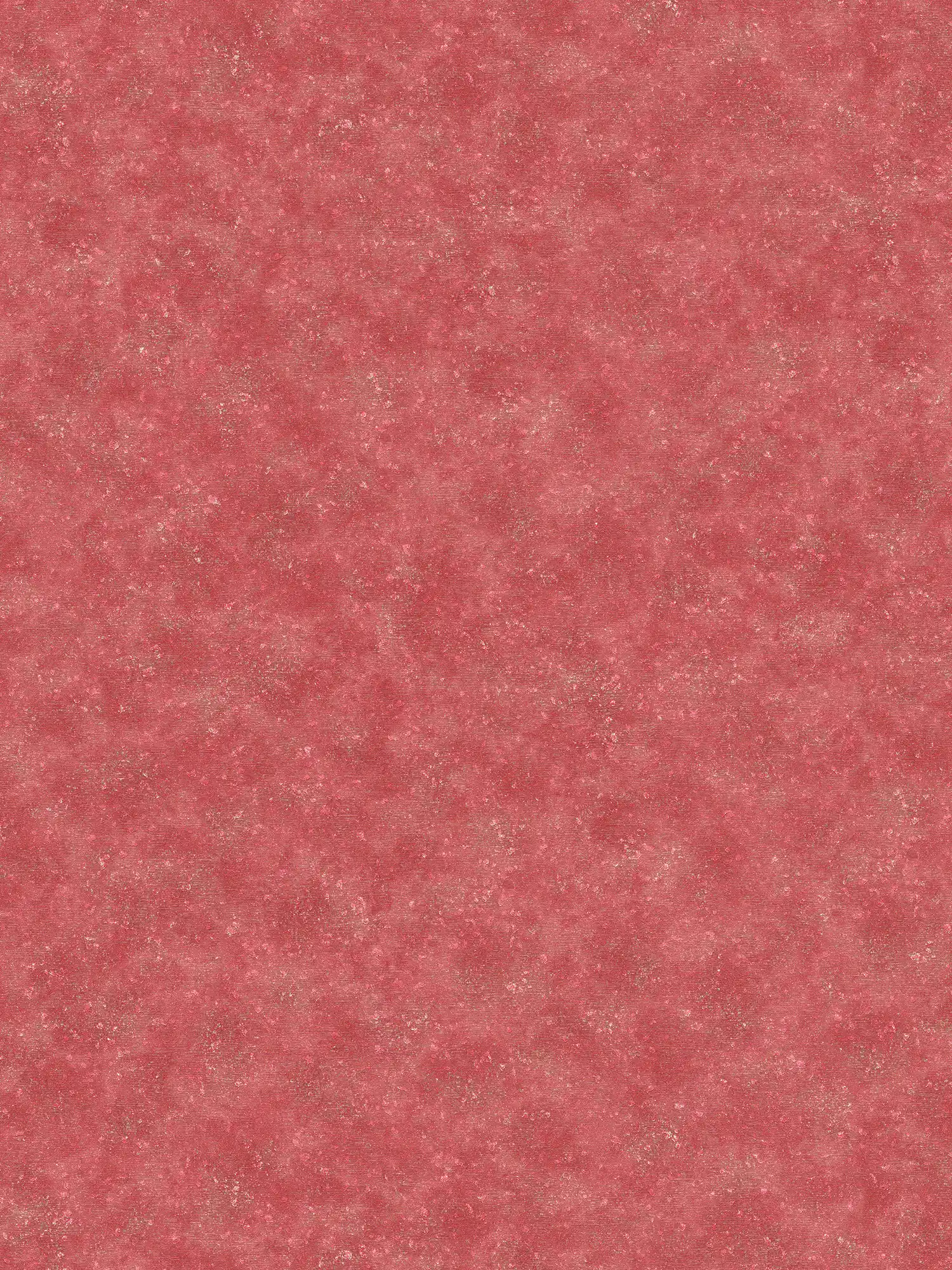 Red non-woven wallpaper shaded, satin with texture effect
