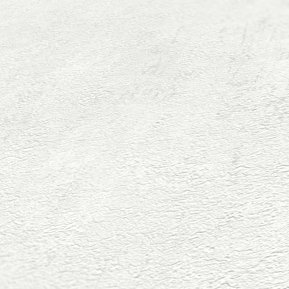             Non-woven wallpaper plain with matt-gloss effect - grey, white
        