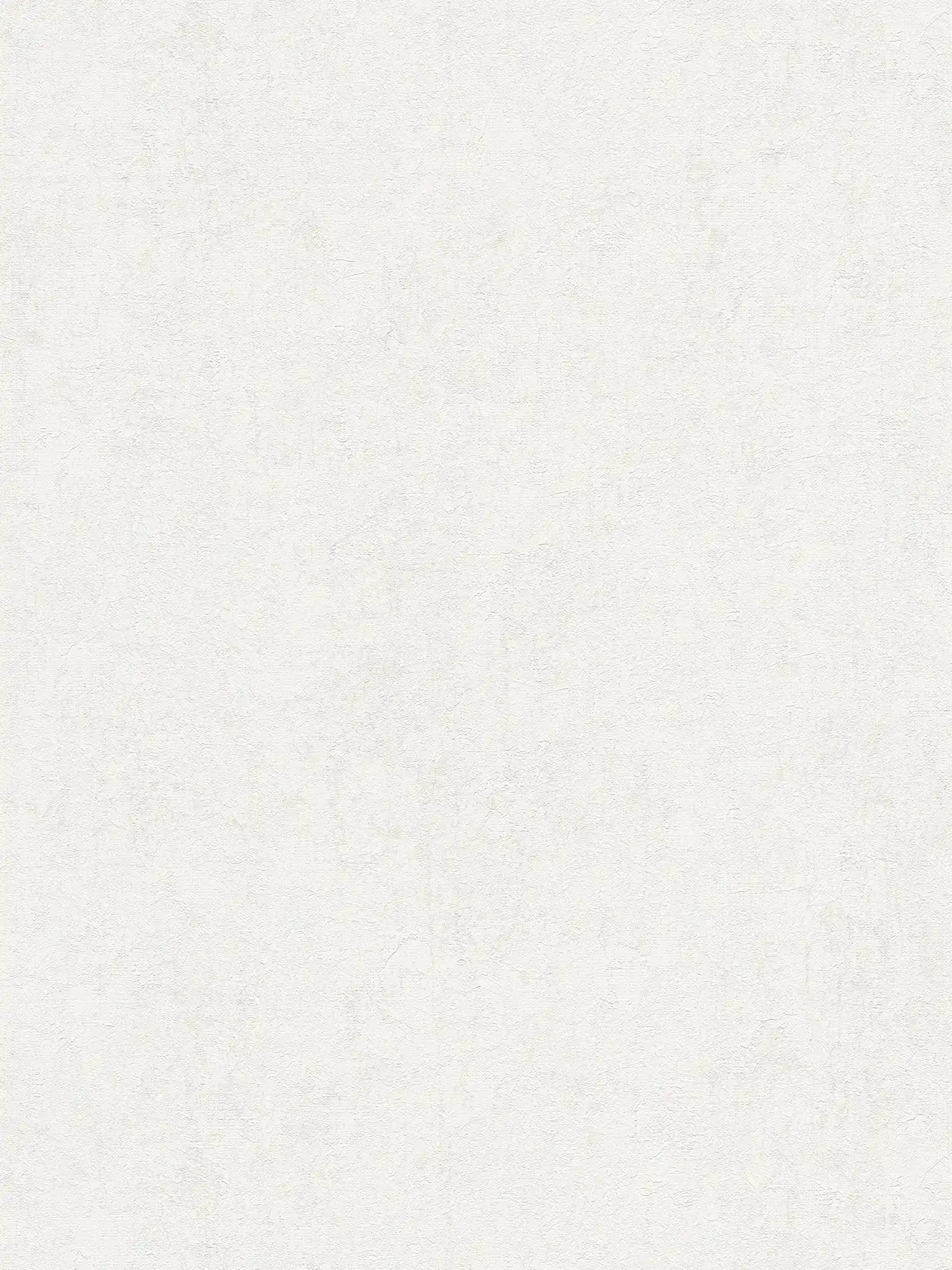 Carta da parati in gesso bianco crema con disegno usato - metallizzato, bianco

