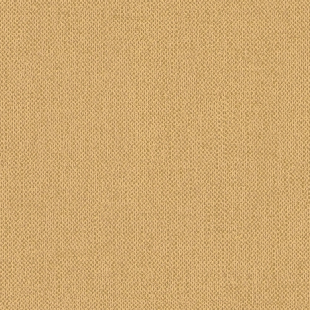             papel pintado amarillo ocre llano con estructura textil mate - amarillo
        