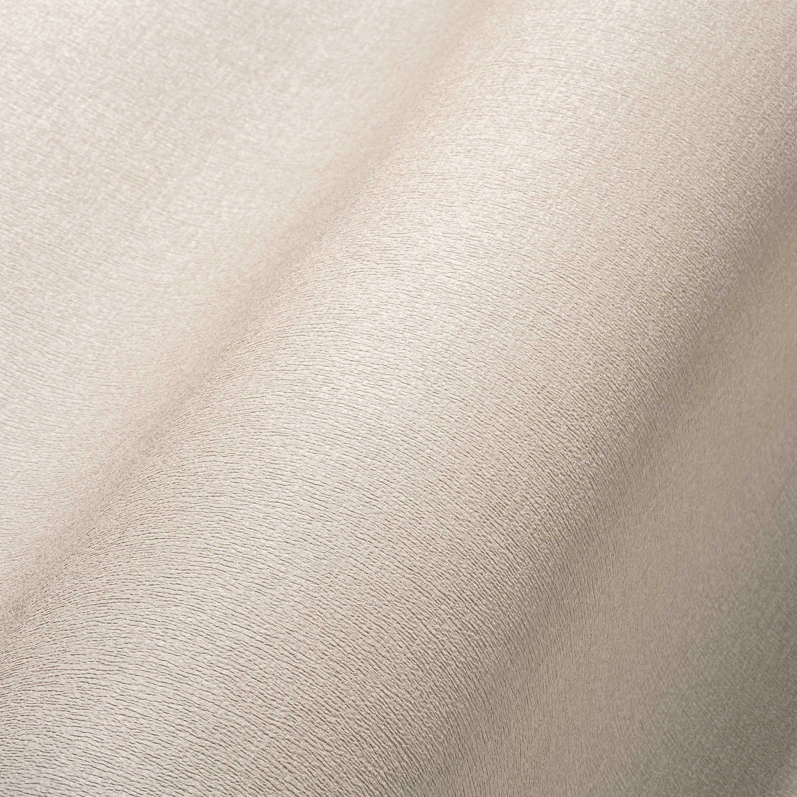             Papel pintado no tejido liso en colores sutiles - greige, gris claro
        