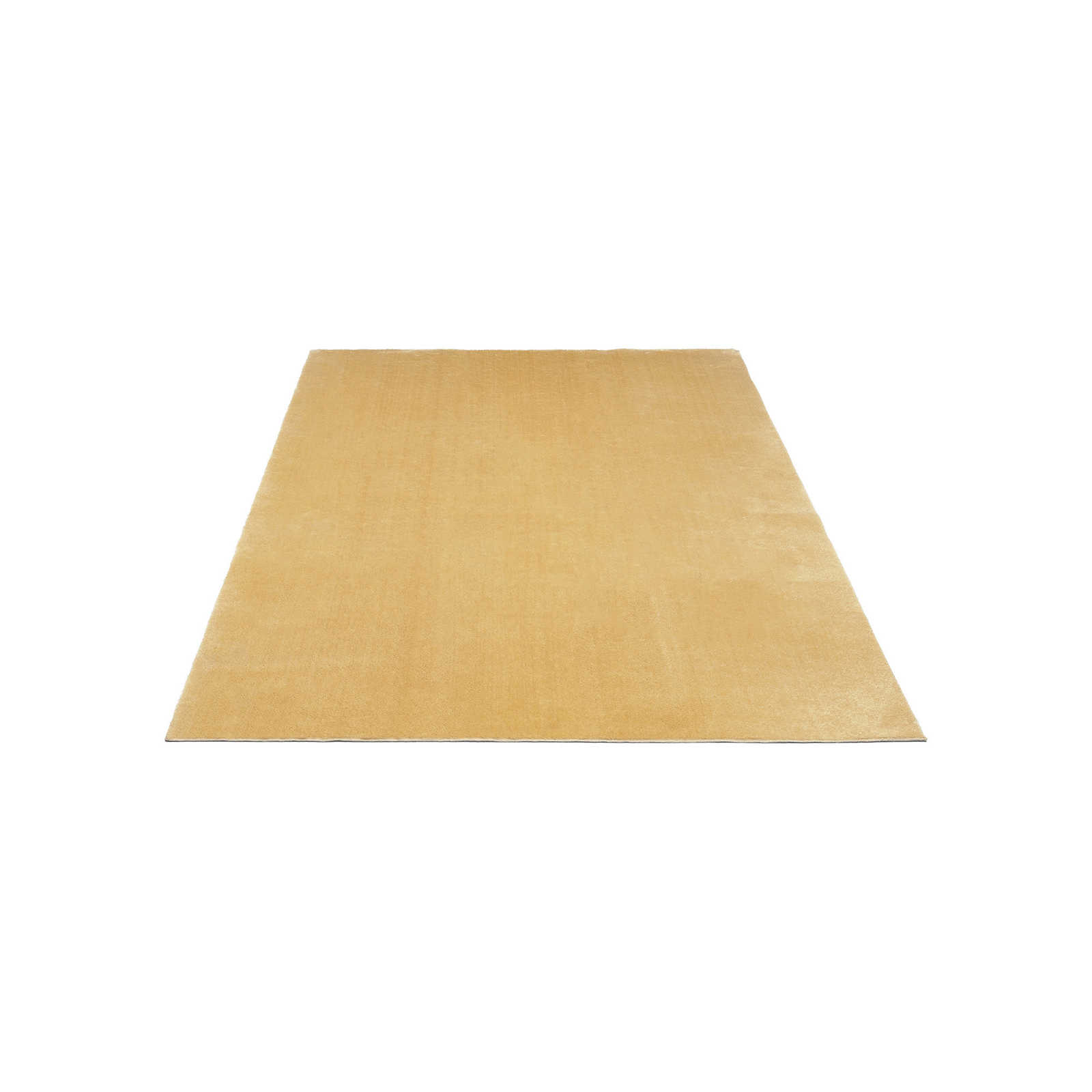 Knuffelzacht hoogpolig tapijt in goud - 230 x 160 cm
