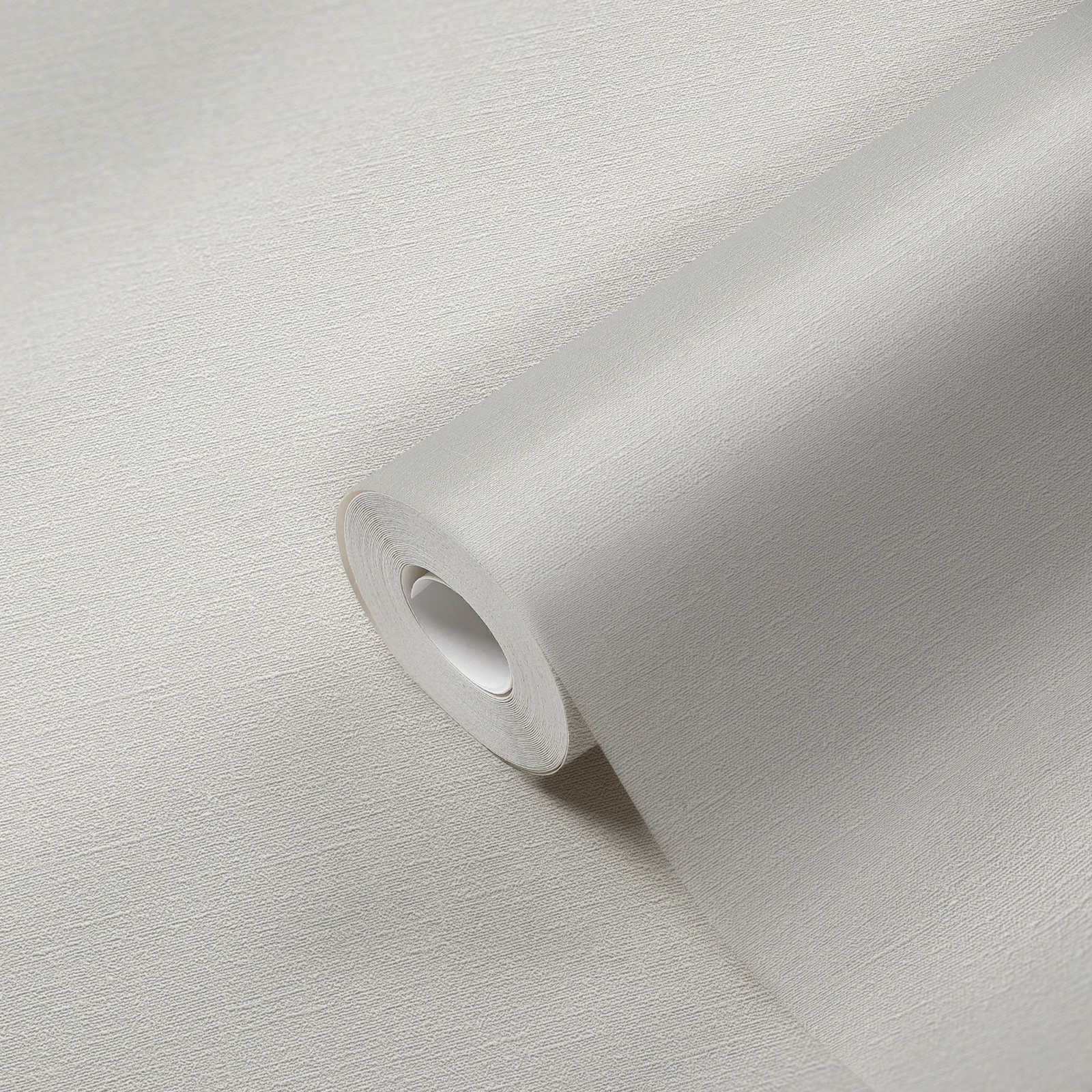             Papier peint à texture fine sans PVC - gris, blanc
        