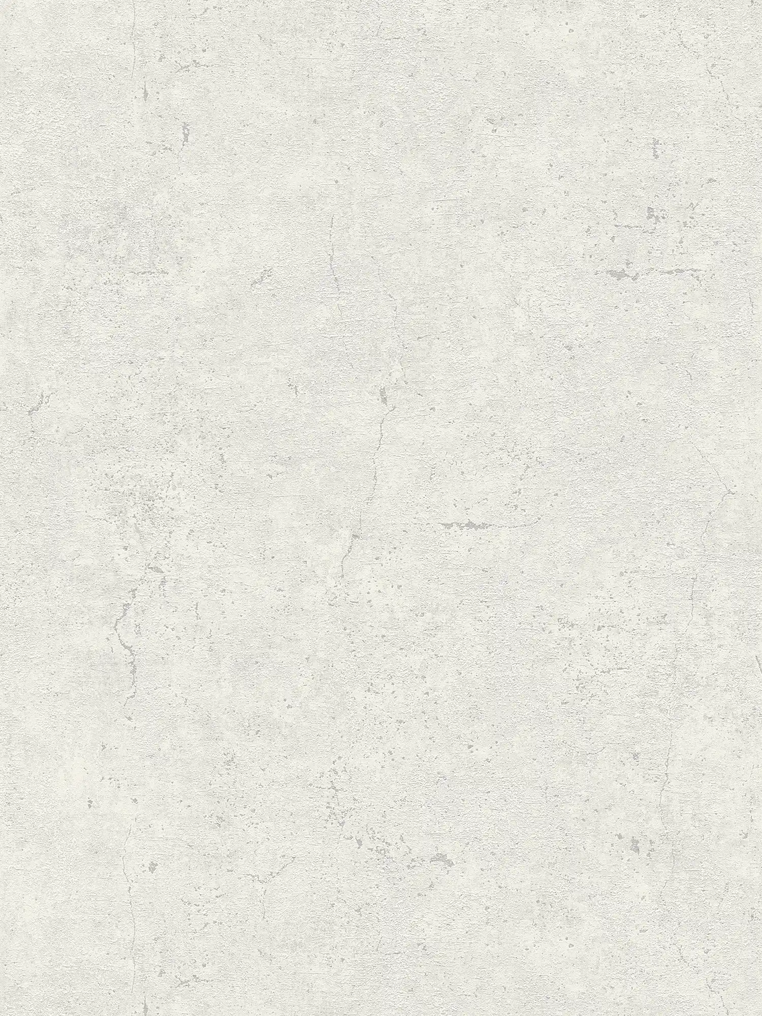 Papier peint aspect béton rustique style industriel - gris clair
