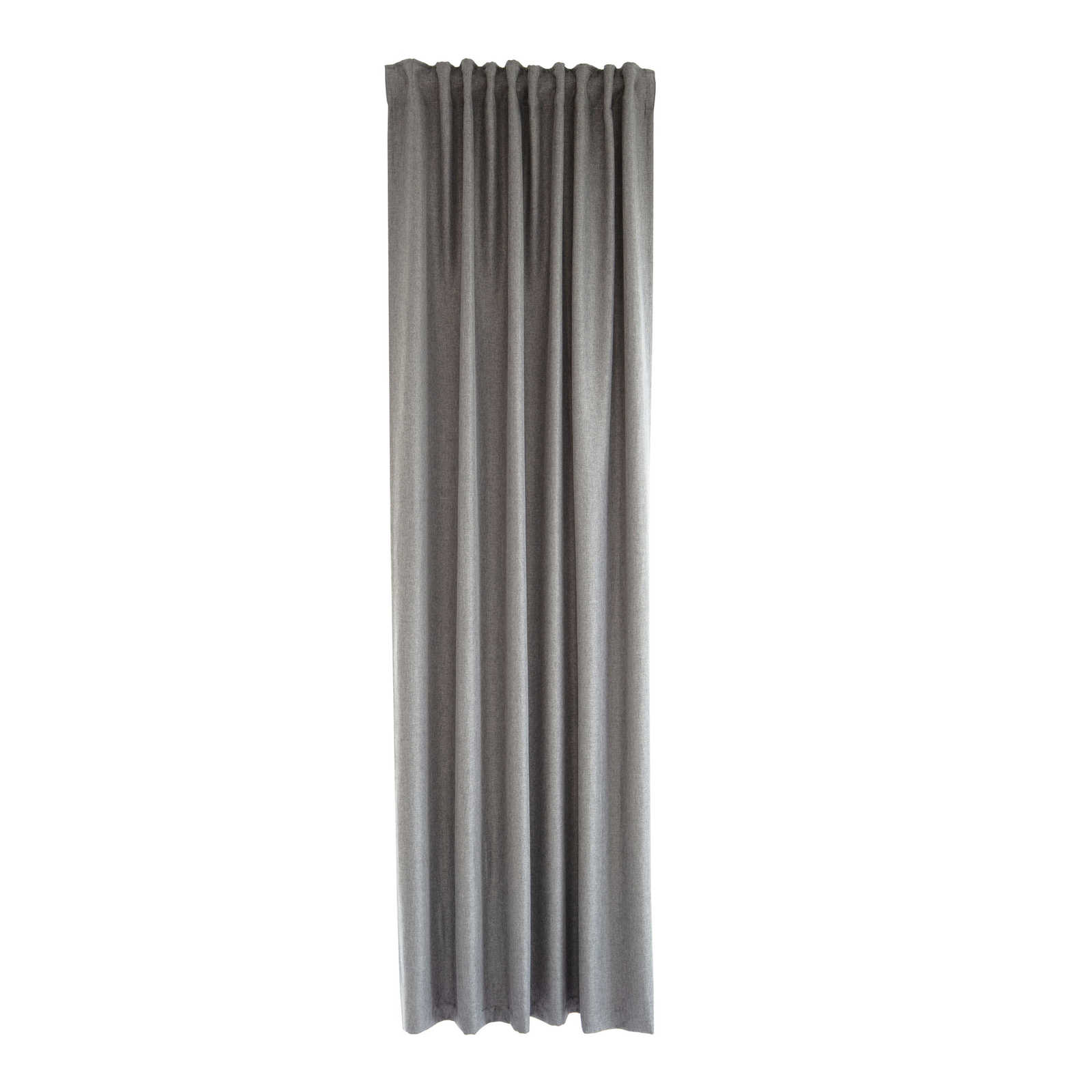        Foulard decorativo 140 cm x 245 cm in fibra artificiale grigio
    