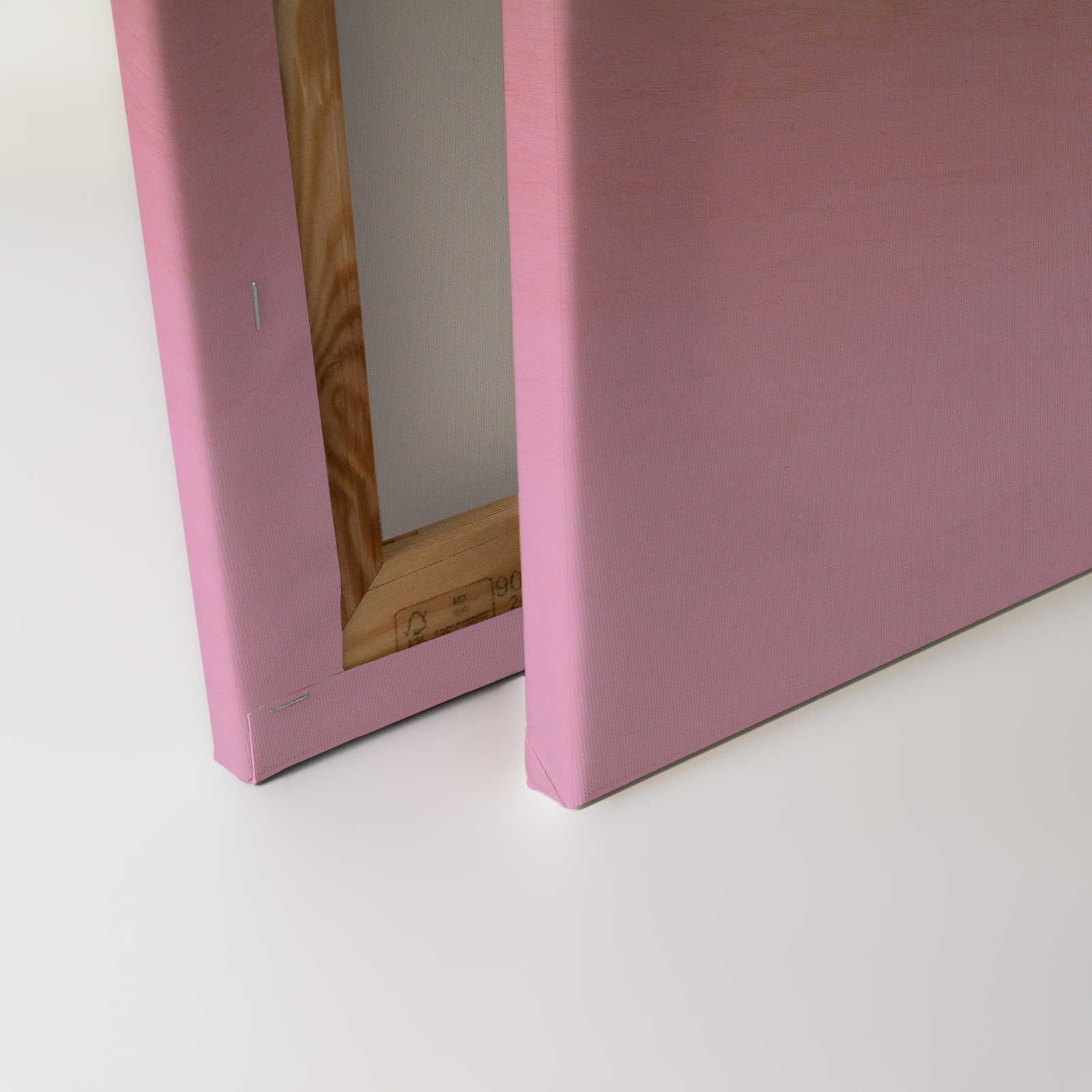             Workshop 1 - Pittura su tela Effetto Ombre rosa e venature del legno - 0,90 m x 0,60 m
        