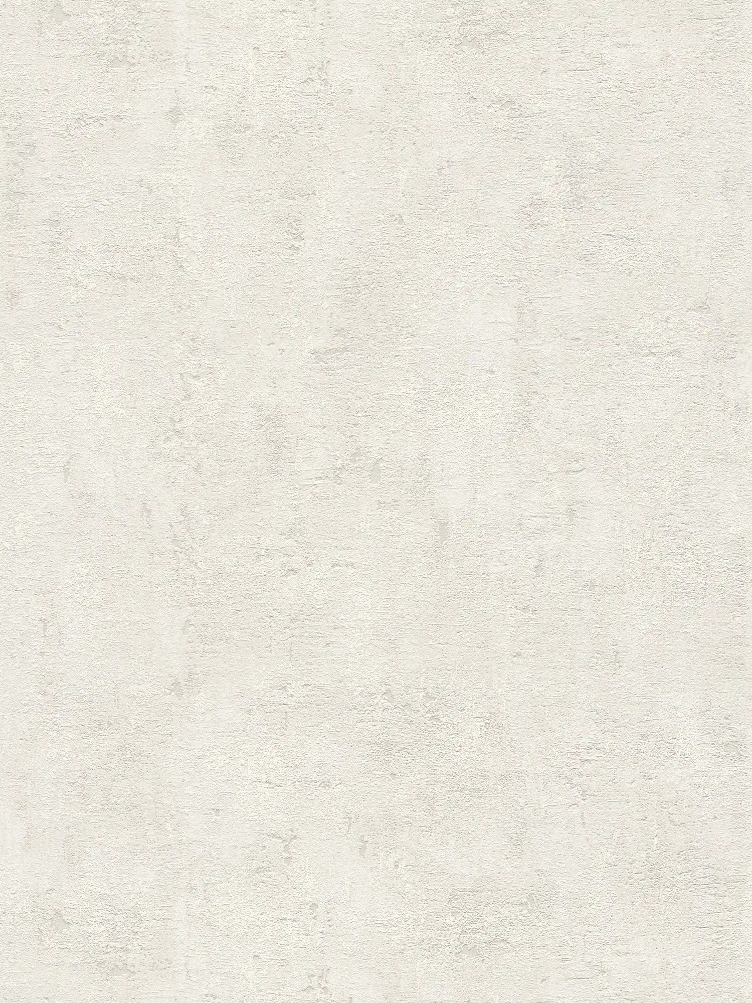 Used look wallpaper with plaster look in vintage style - grey
