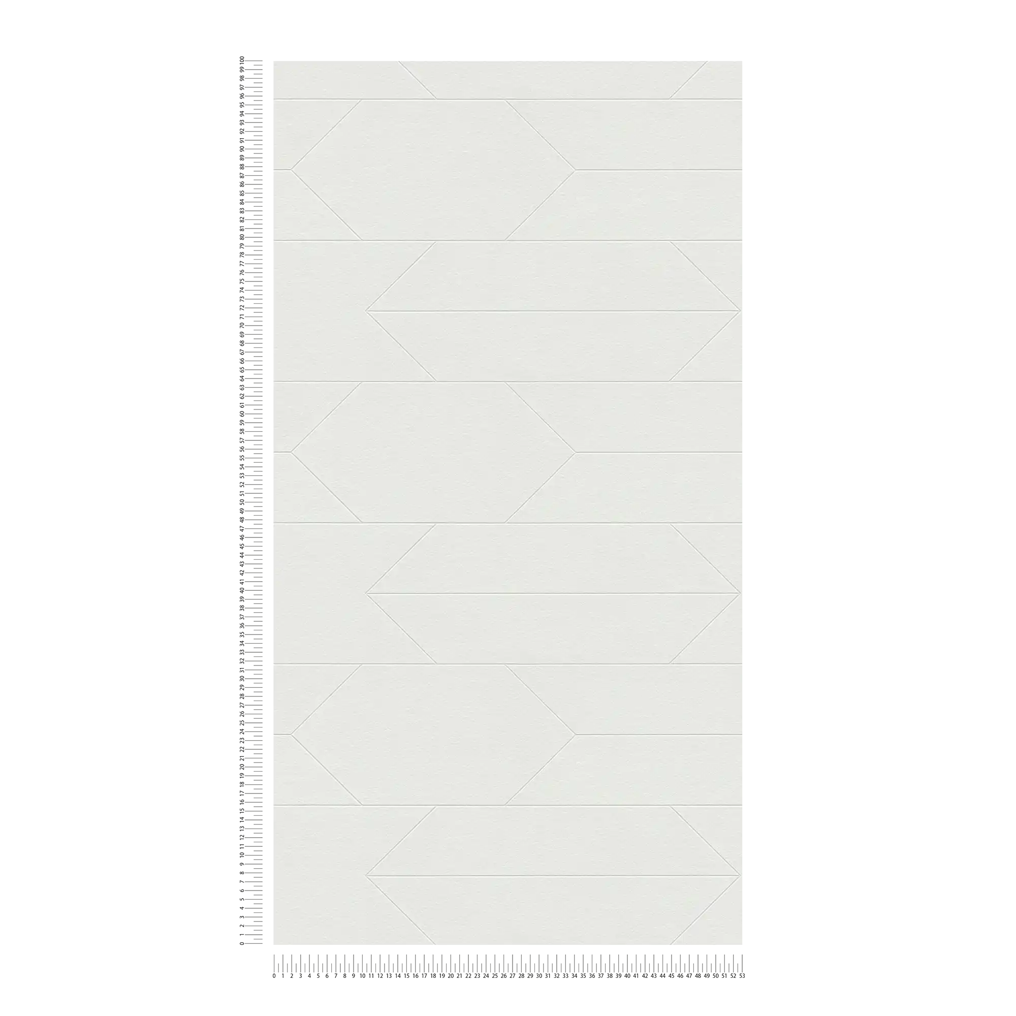            Papel pintado de líneas gráficas - Pintable
        