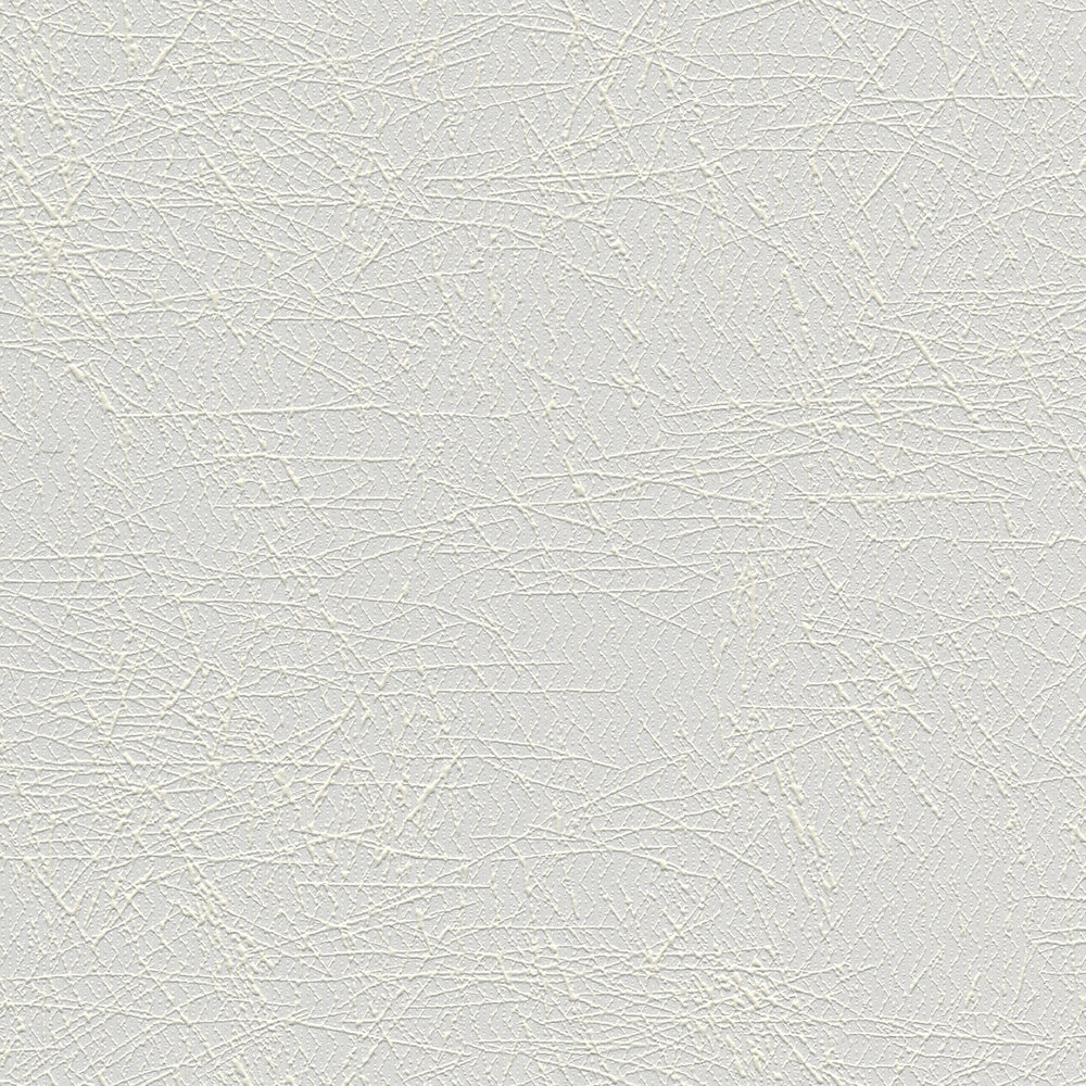             Textured wallpaper plain with embossed pattern - white
        