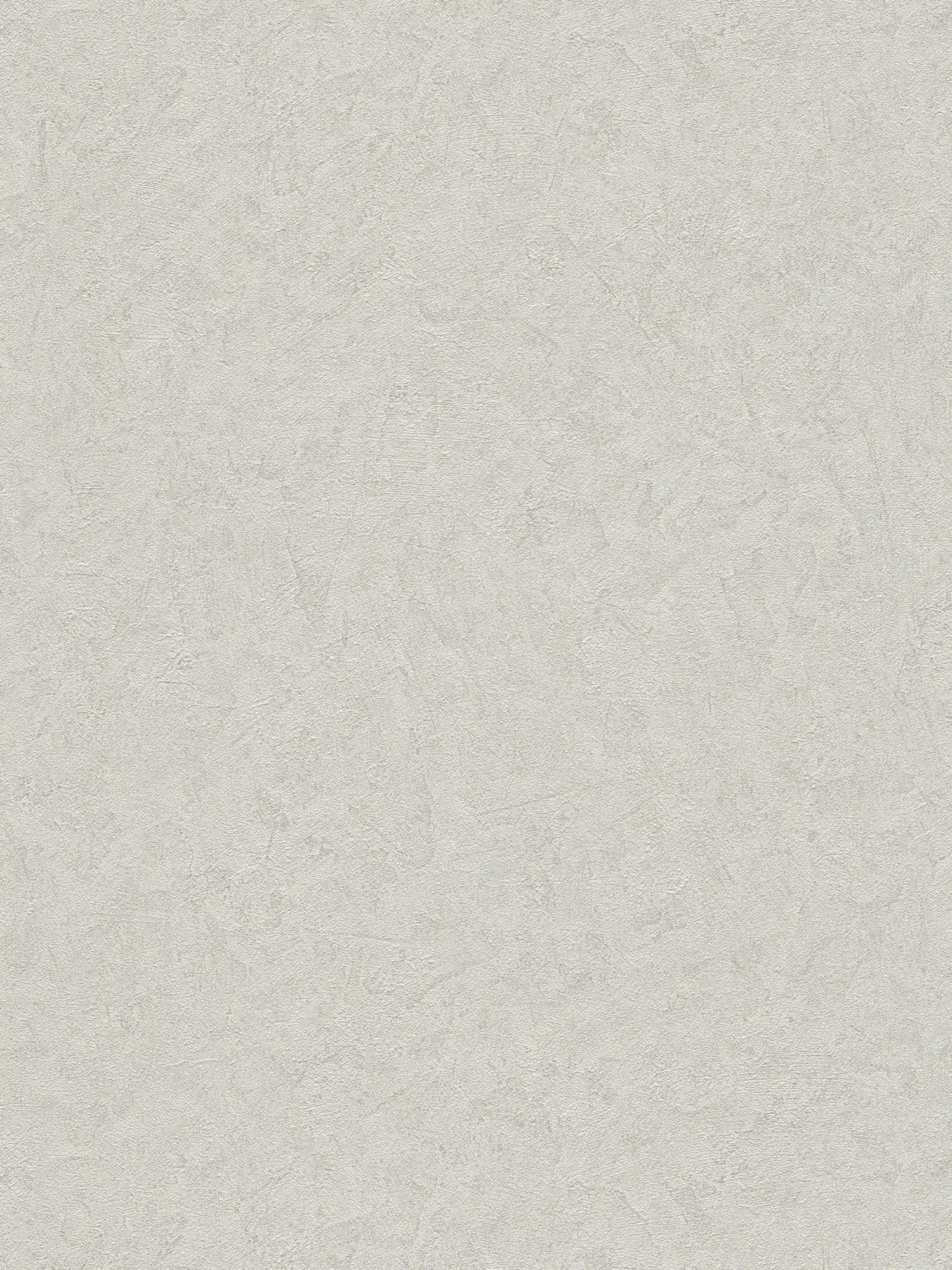 Papel pintado liso con estructura de yeso y sombreado de color - beige
