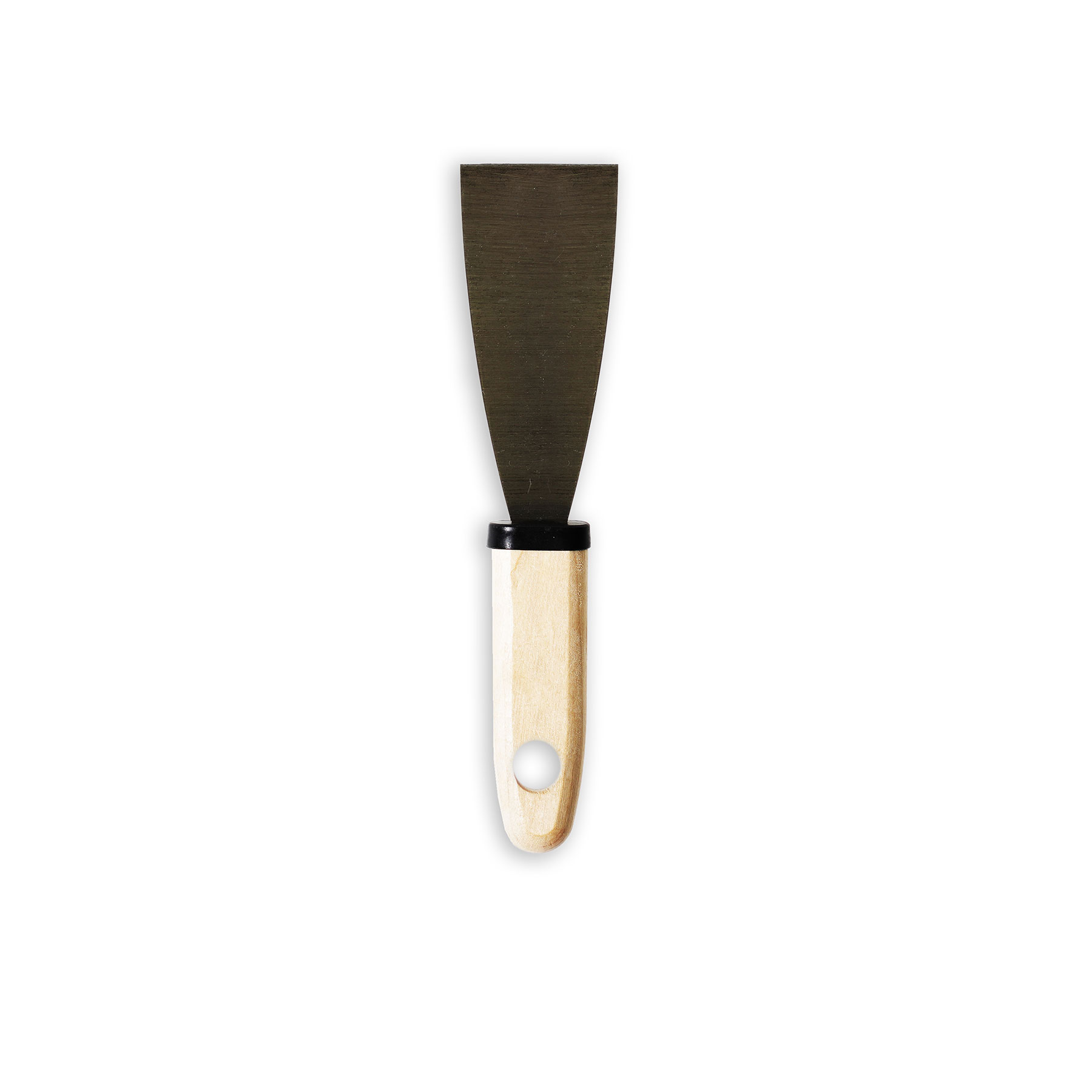             Painter spatula 40mm with flexible steel blade & wooden handle
        