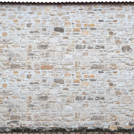        Country style mural - natural stone wall
    