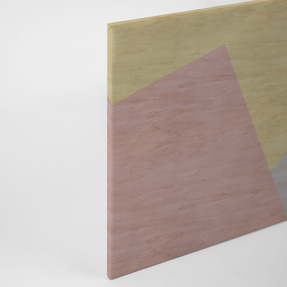             Inaly 3 - Abstract Bont Canvas Schilderij - Multiplex Strukturen - 0,90 m x 0,60 m
        