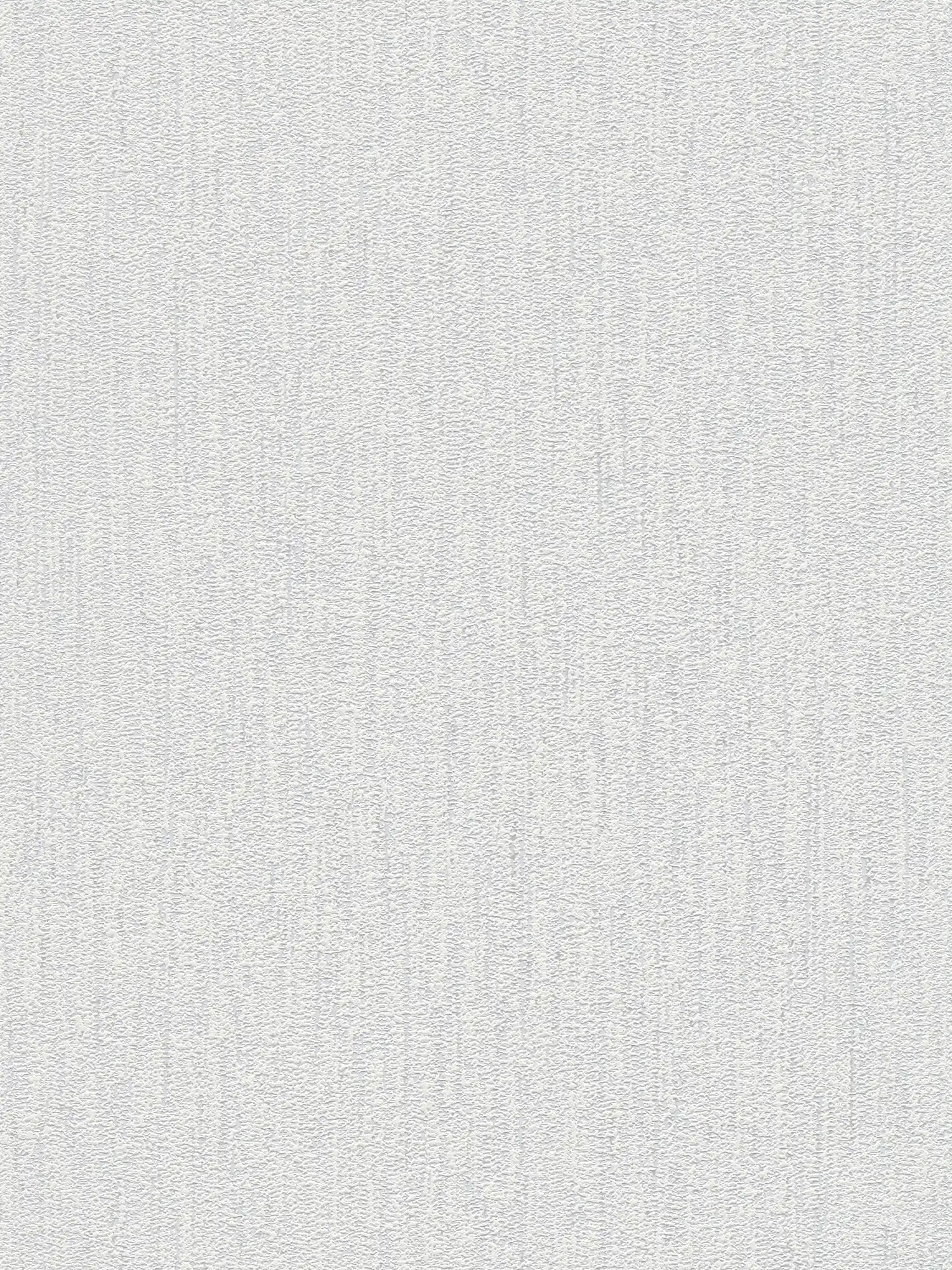            Plain wallpaper with fabric structure - white, light grey
        
