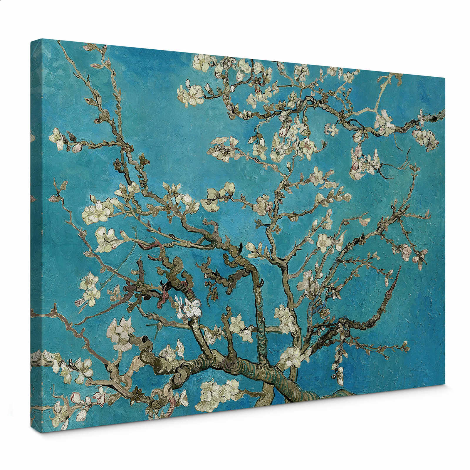         Canvas print "Almond blossoms" by van Gogh – blue
    