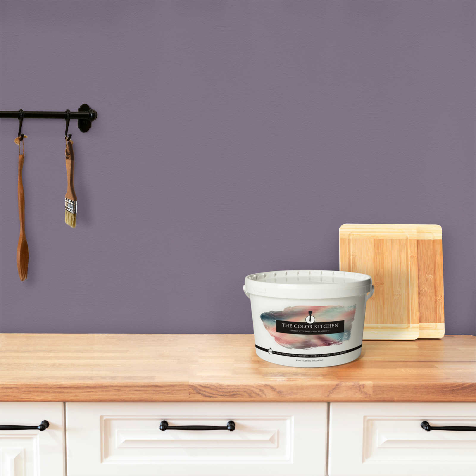             Wall Paint TCK2006 »Artful Aubergine« in strong violet – 2.5 litre
        