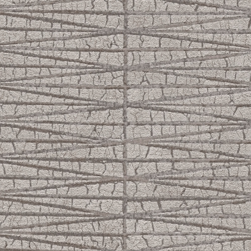            Grey wallpaper with line pattern and texture design
        