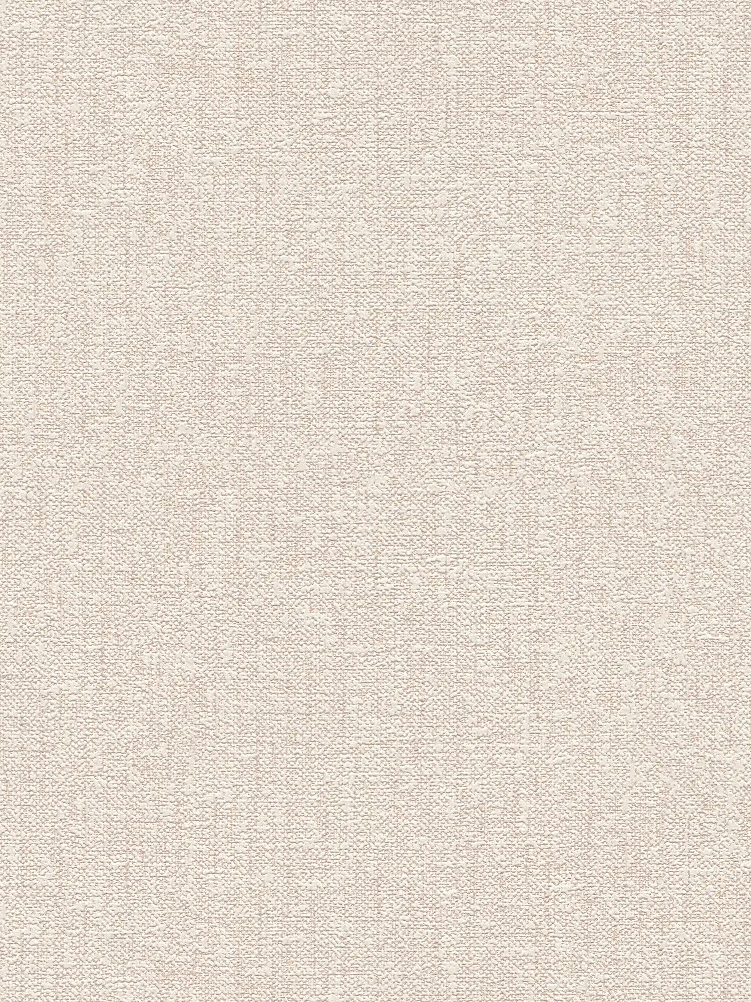 Wallpaper with textile structure in linen look - brown
