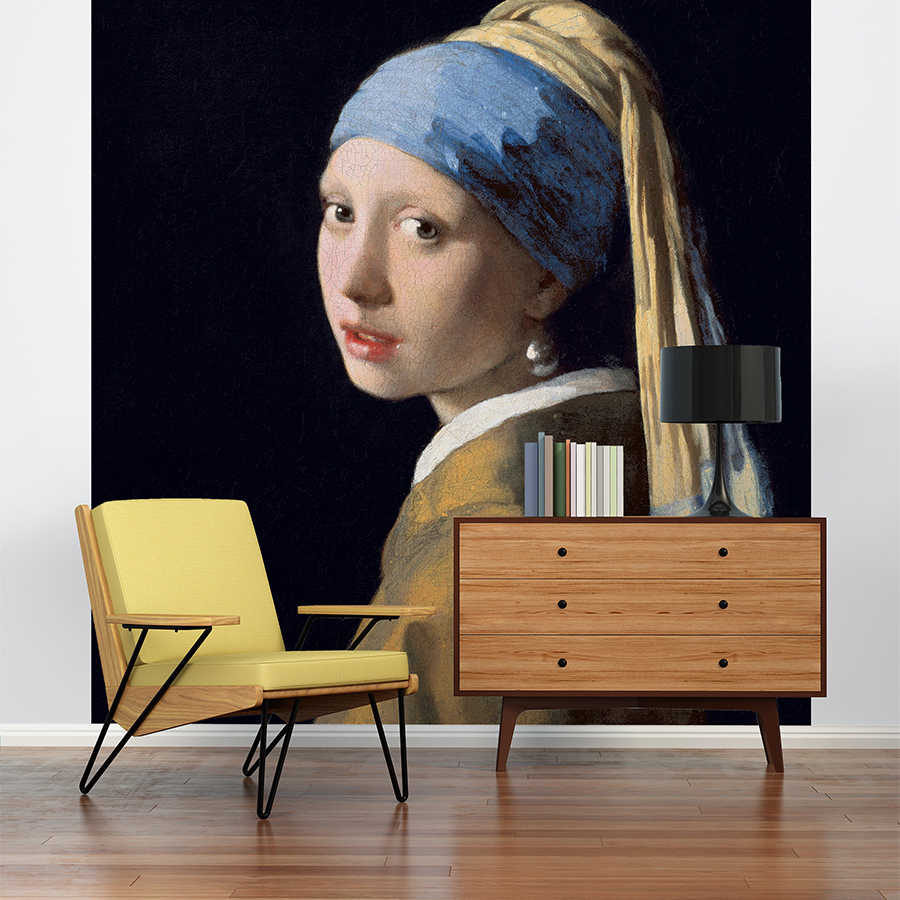         Photo wallpaper "The girl with the pearl earring" by Jan Vermeer
    