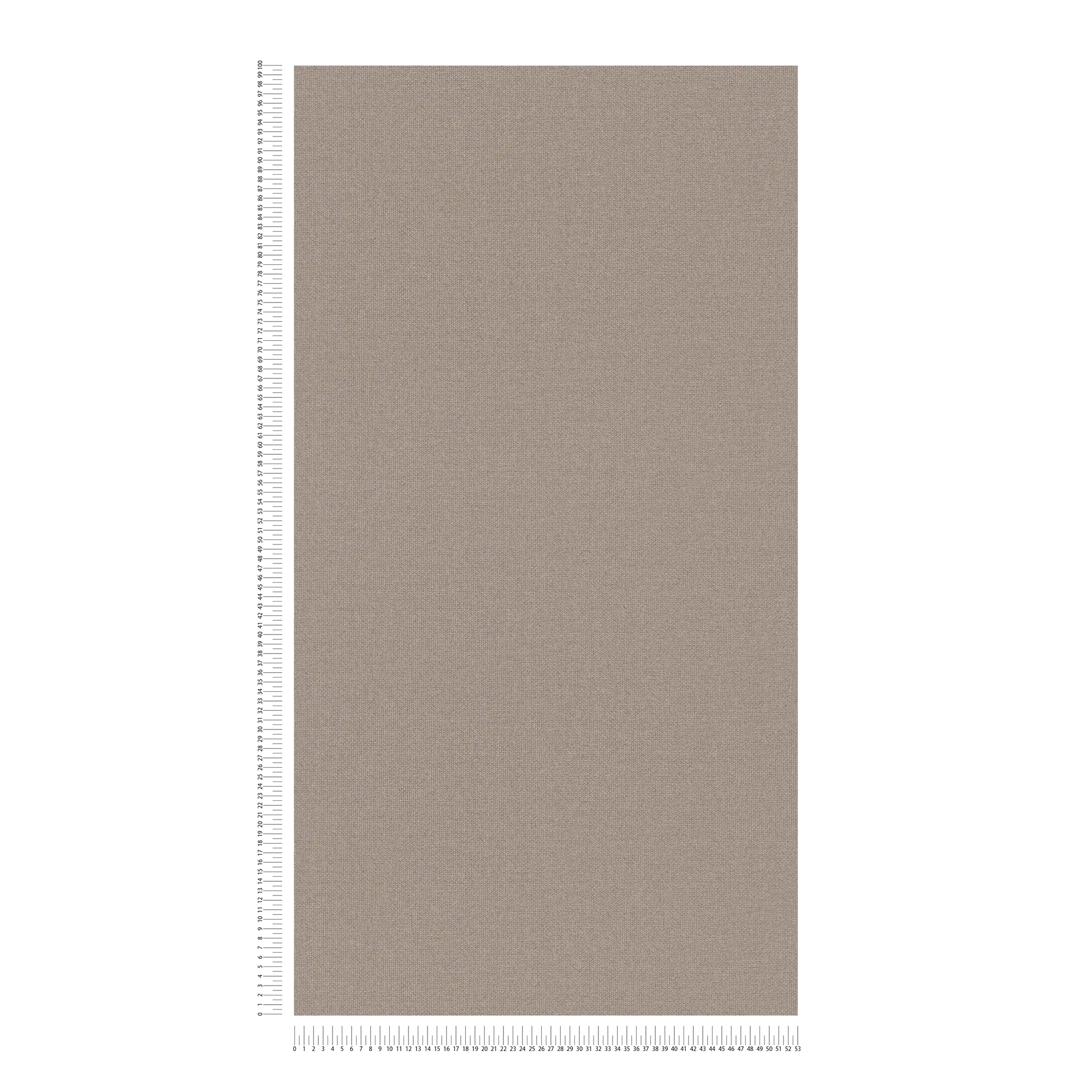             Carta da parati effetto lino con dettagli di struttura, tinta unita - grigio, beige
        