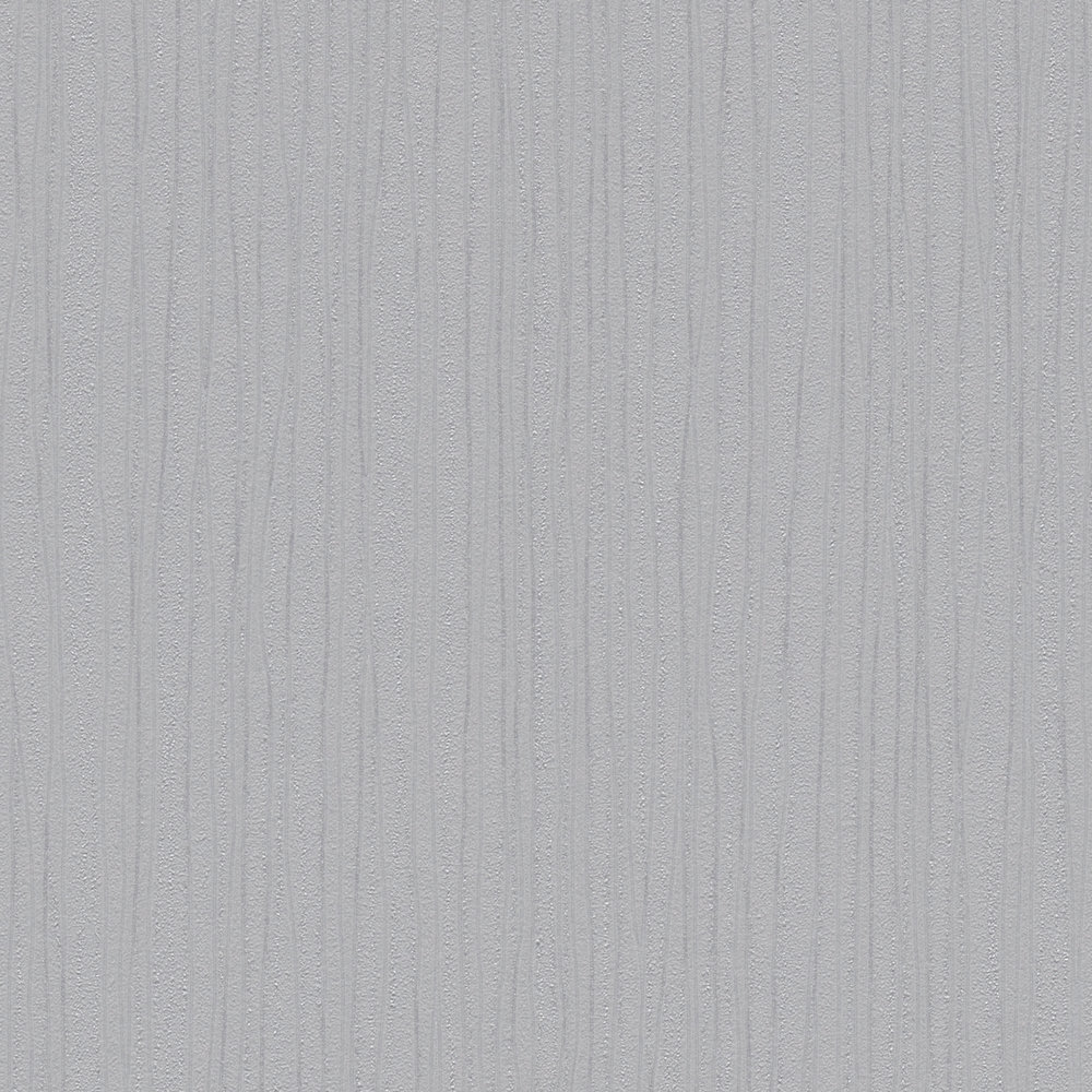             Papier peint gris avec dessin structuré velours, uni, intissé
        