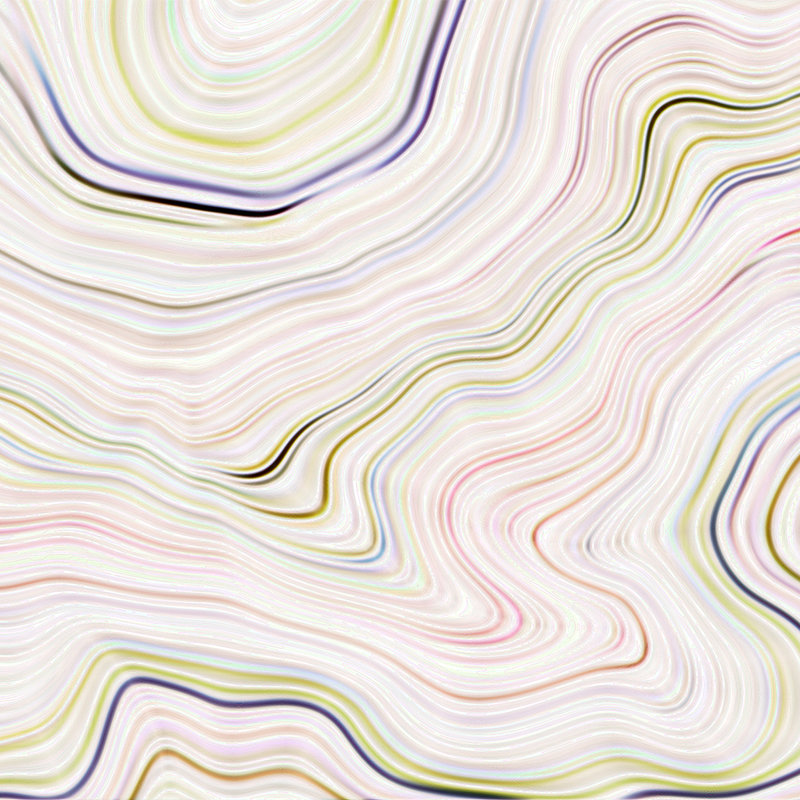         Photo wallpaper lines in batik look - colourful, white
    