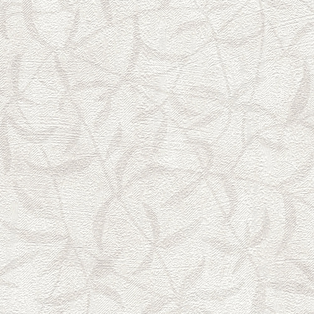             Floral non-woven wallpaper with branches and flowers - cream, grey, beige
        