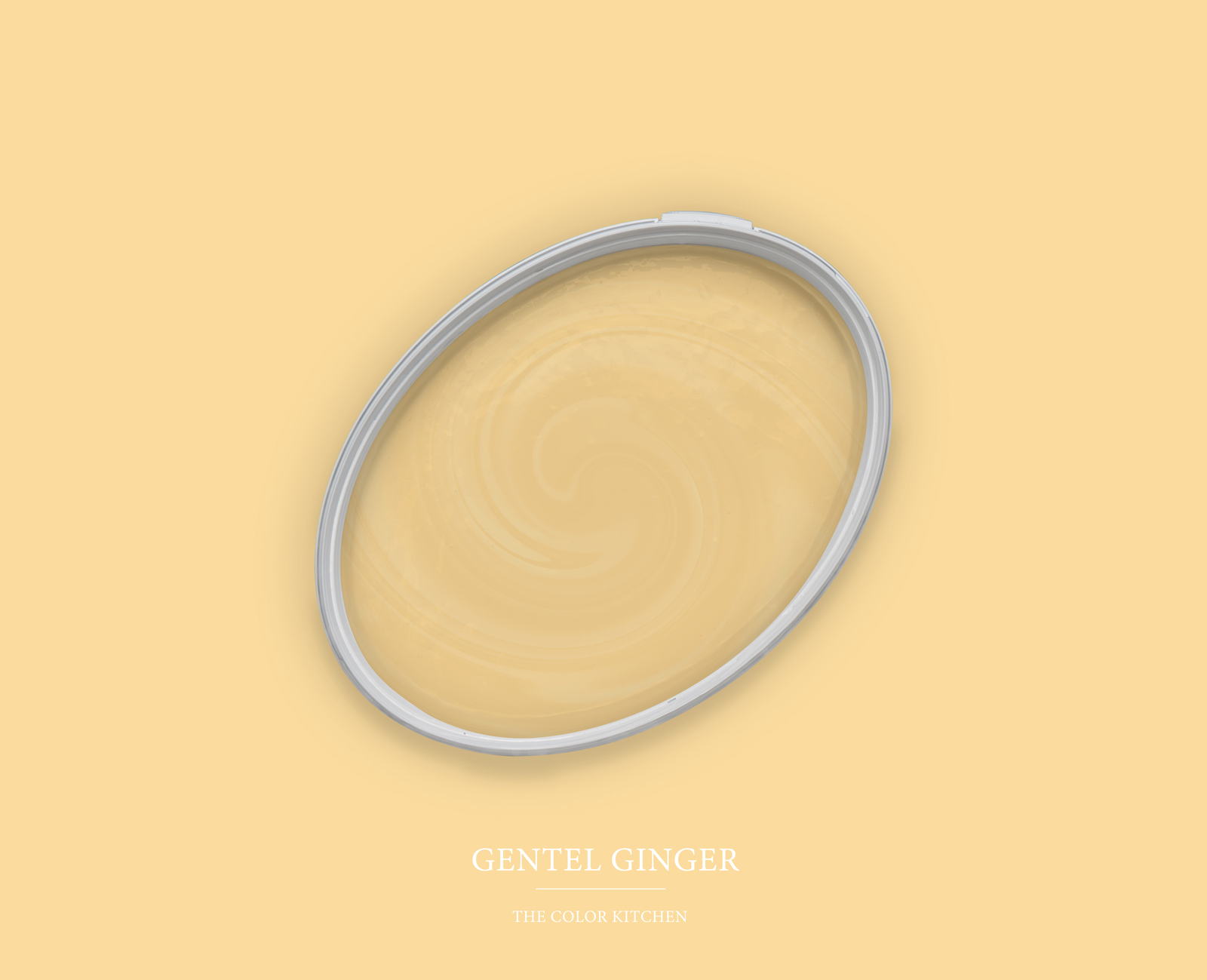 Muurverf TCK5004 »Gentel Ginger« in delicaat geel – 5,0 liter
