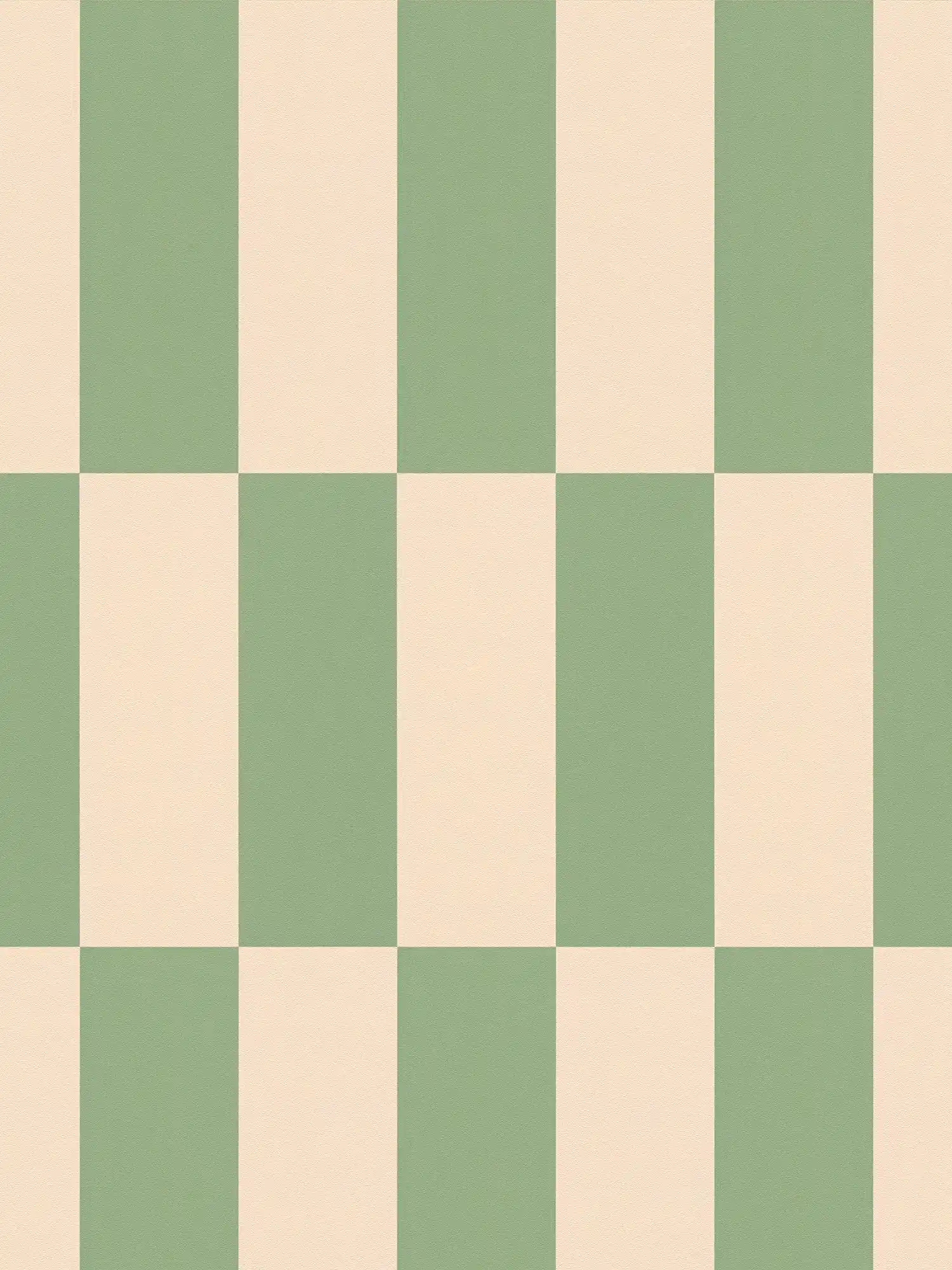         Non-woven wallpaper graphic squares two-tone - beige, green
    