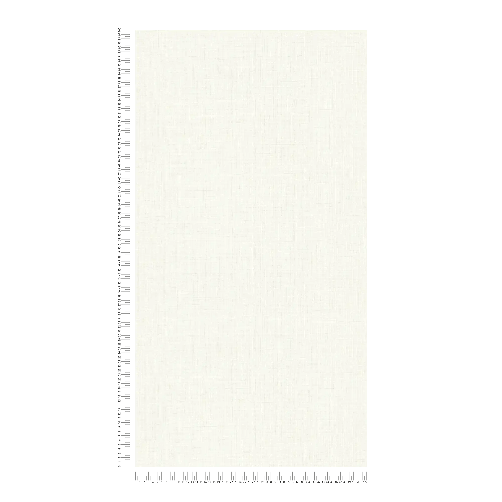            Papier peint aspect lin Blanc crème de MICHALSKY
        