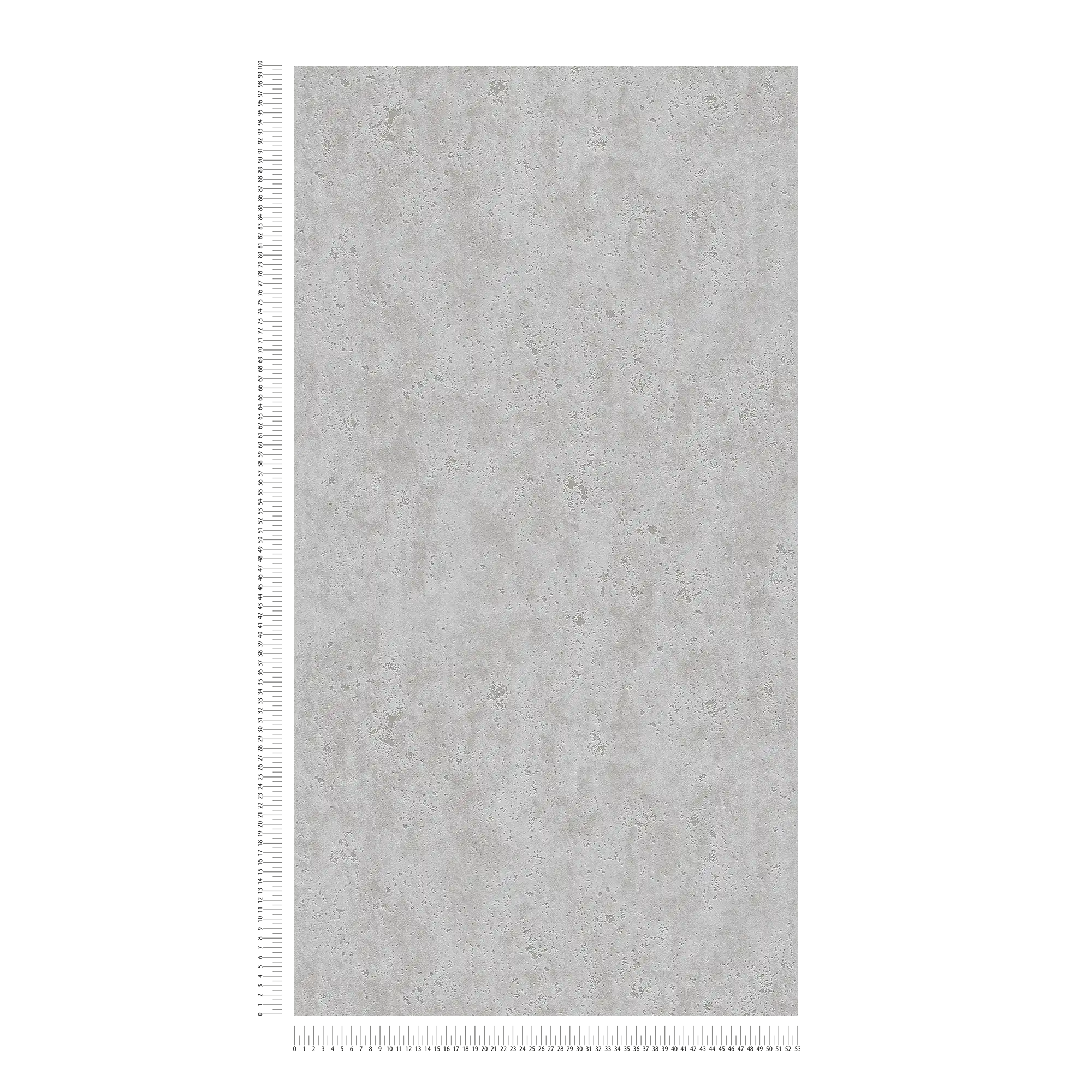             Wallpaper plaster look with rough surface texture - grey
        