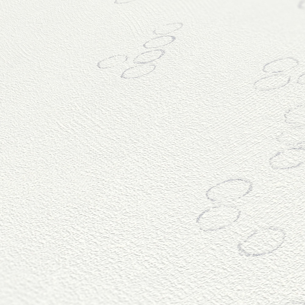             Wallpaper modern dot pattern & texture effect - white
        
