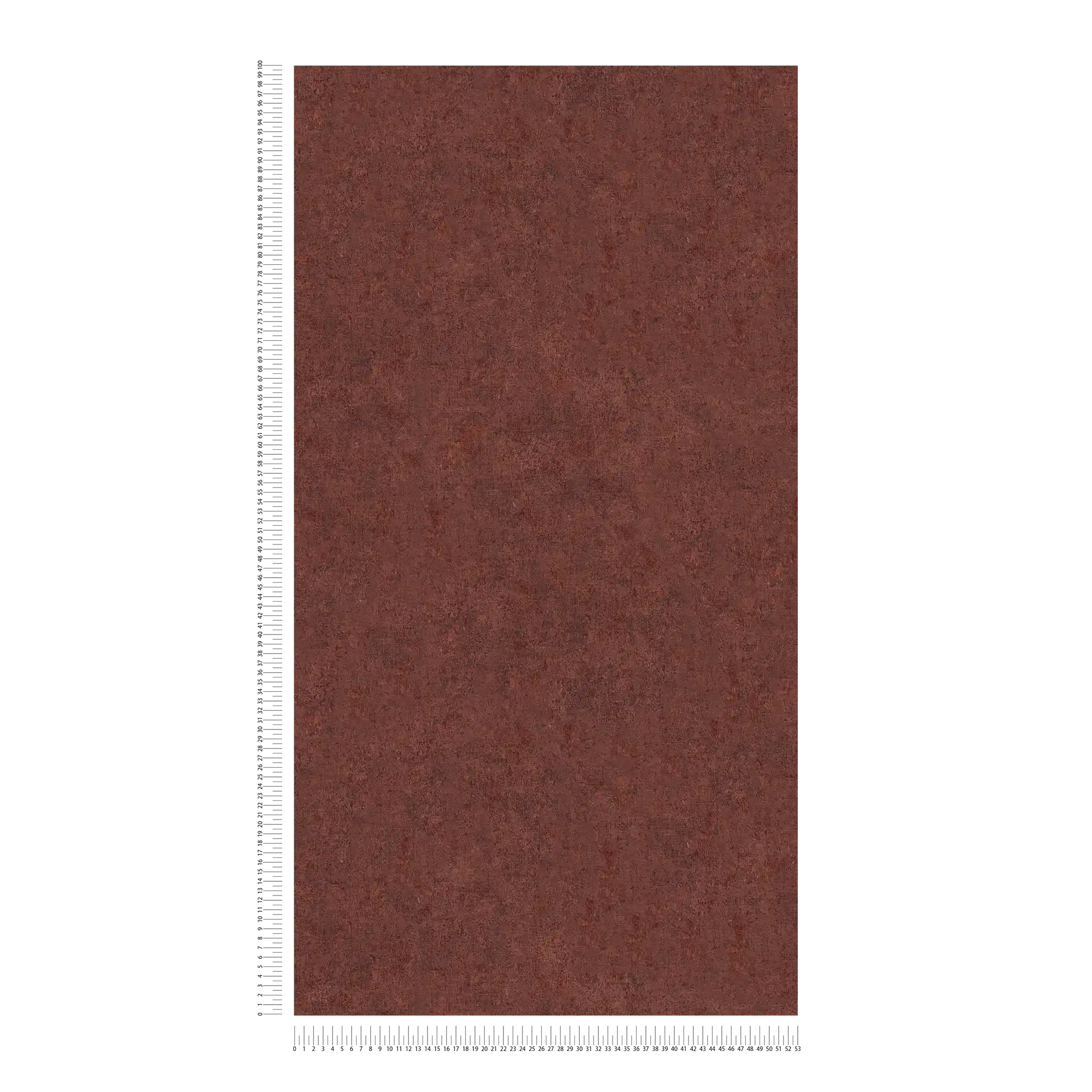             Non-woven wallpaper plains with colour pattern & vintage look - red
        
