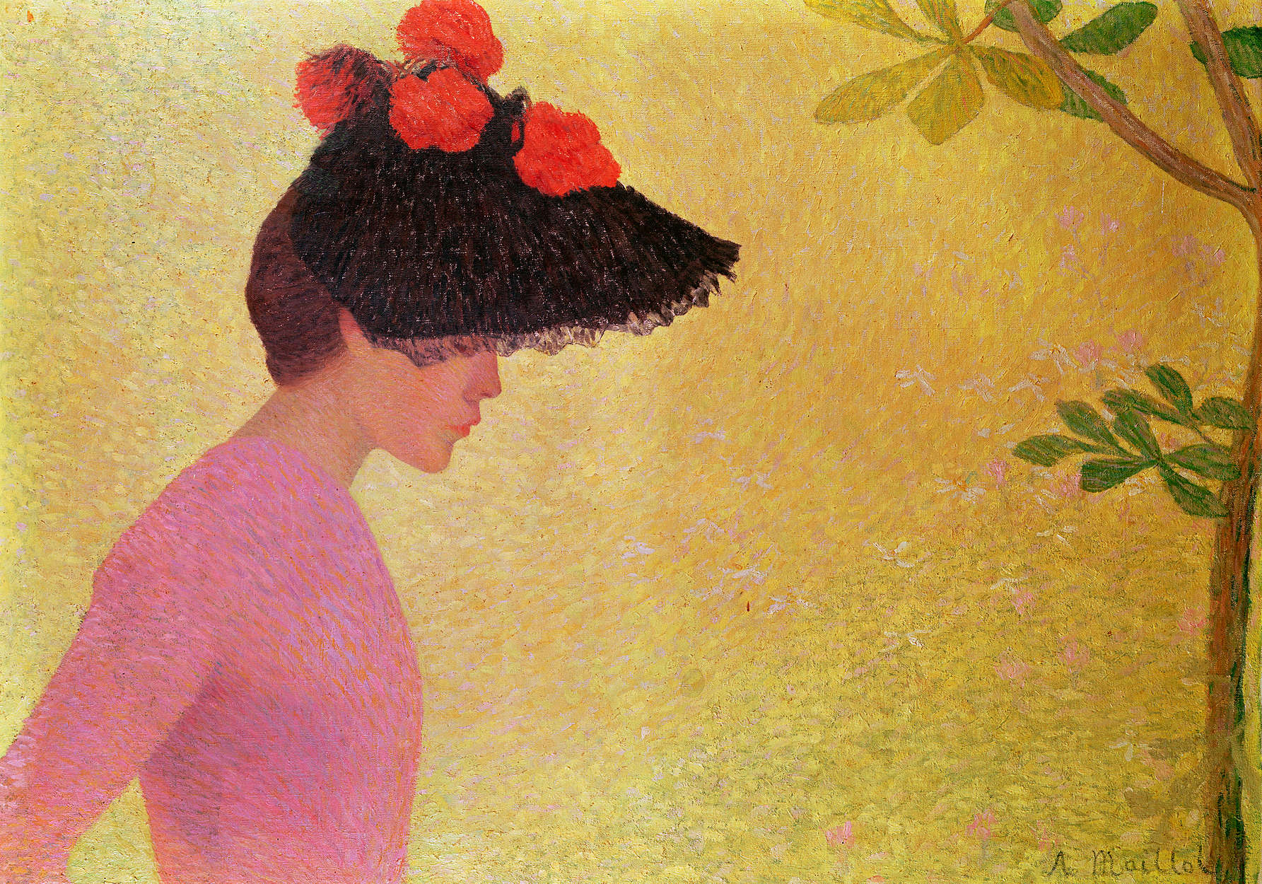             Photo wallpaper "Profile of a young woman" by Aristide Maillol
        