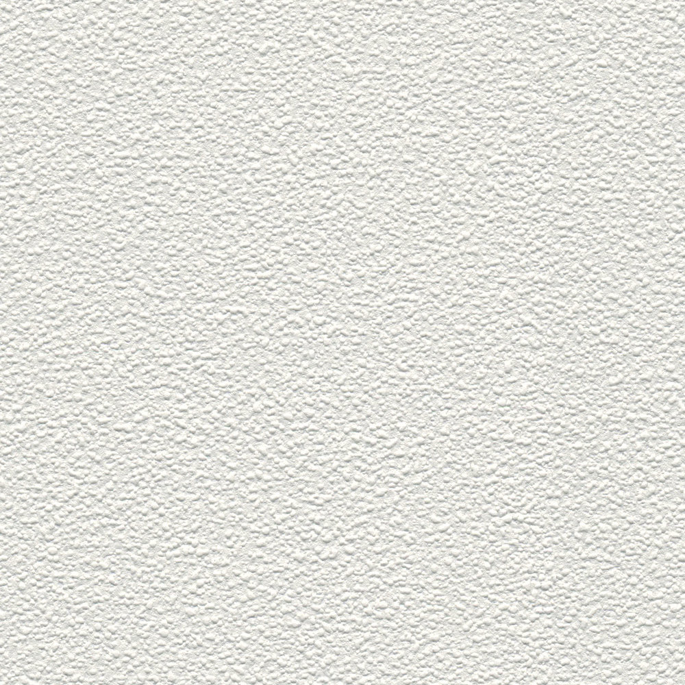             Wallpaper with fine structure - paintable, white
        