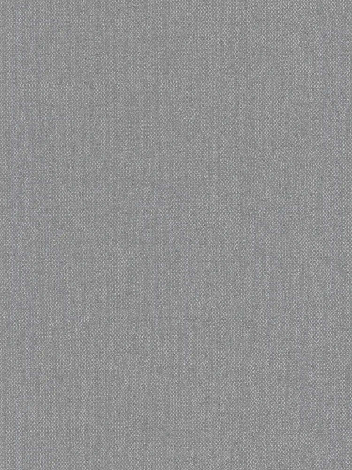 Linen look wallpaper with texture pattern in elegant grey
